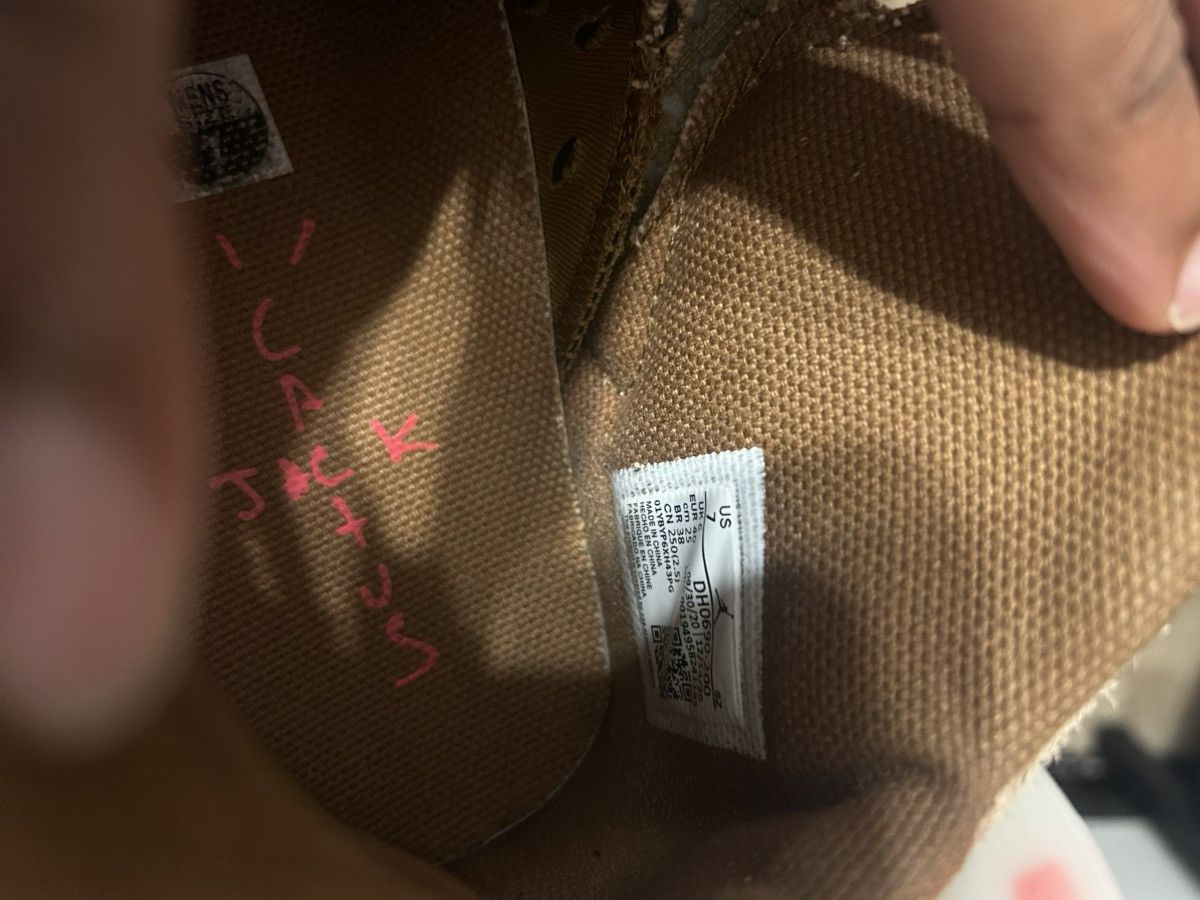 Jordan Brand × Travis Scott Travis Scott x Air Jordan 6 Retro 'British Khaki' Size US 7 / EU 40 - 7 Thumbnail