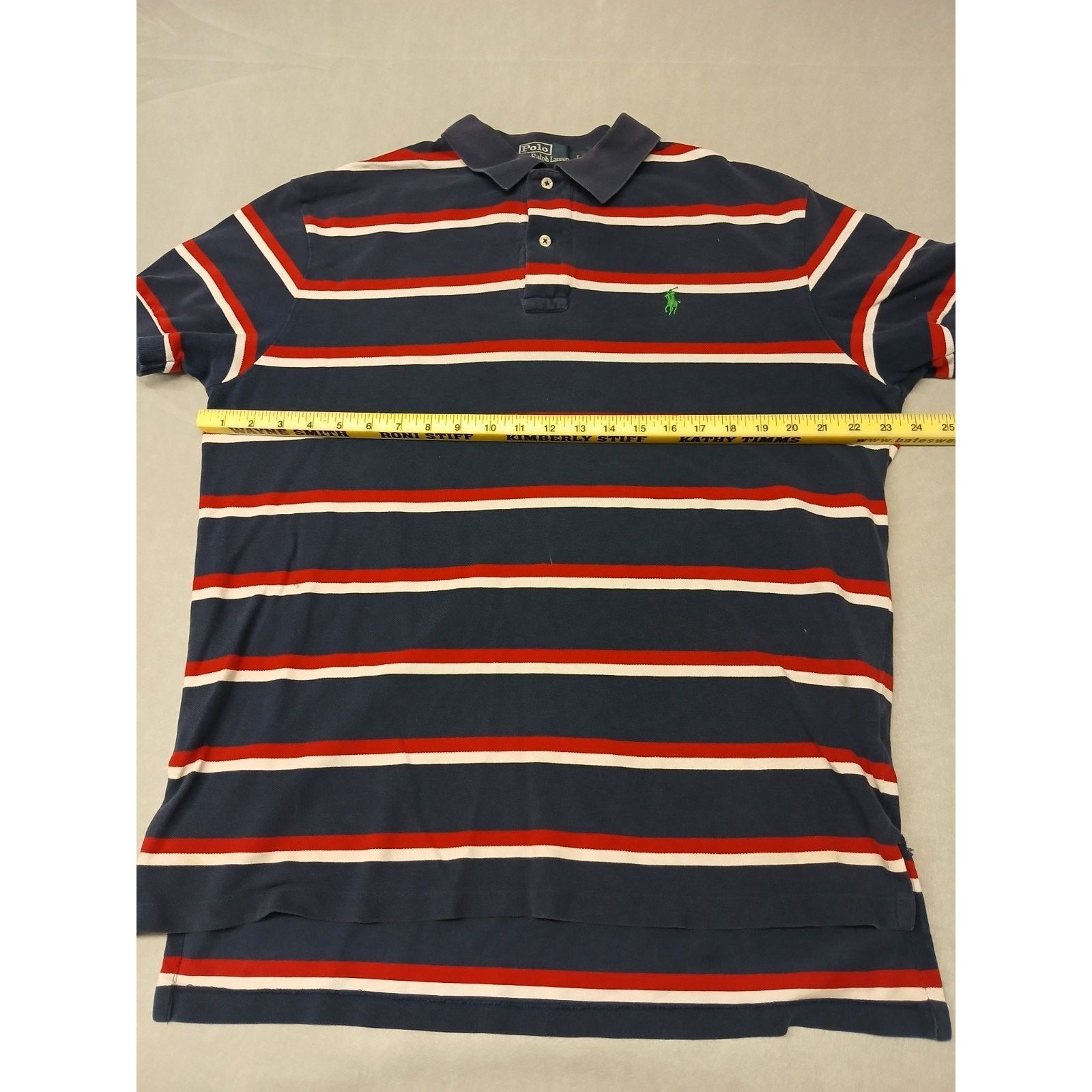 Polo Ralph Lauren Y2K Polo Ralph Lauren (Large) Multicolor Collar Shirt Size US L / EU 52-54 / 3 - 3 Thumbnail