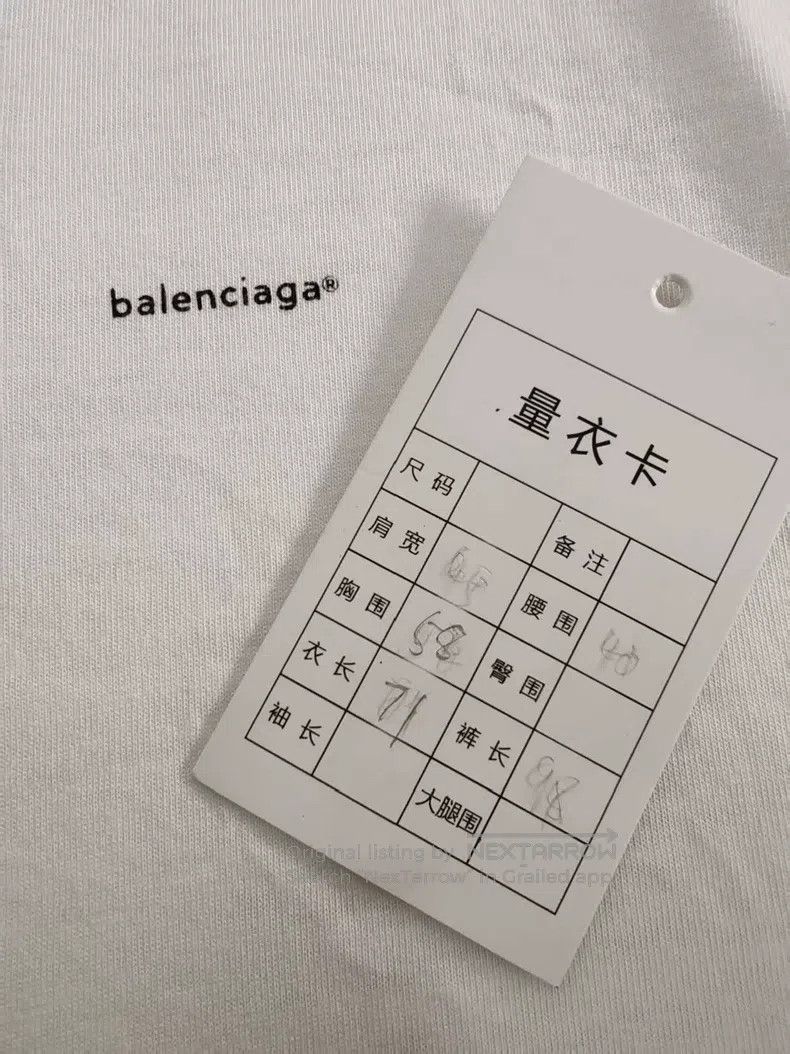 Balenciaga Balenciaga Letter Logo T-Shirt Size US S / EU 44-46 / 1 - 6 Thumbnail