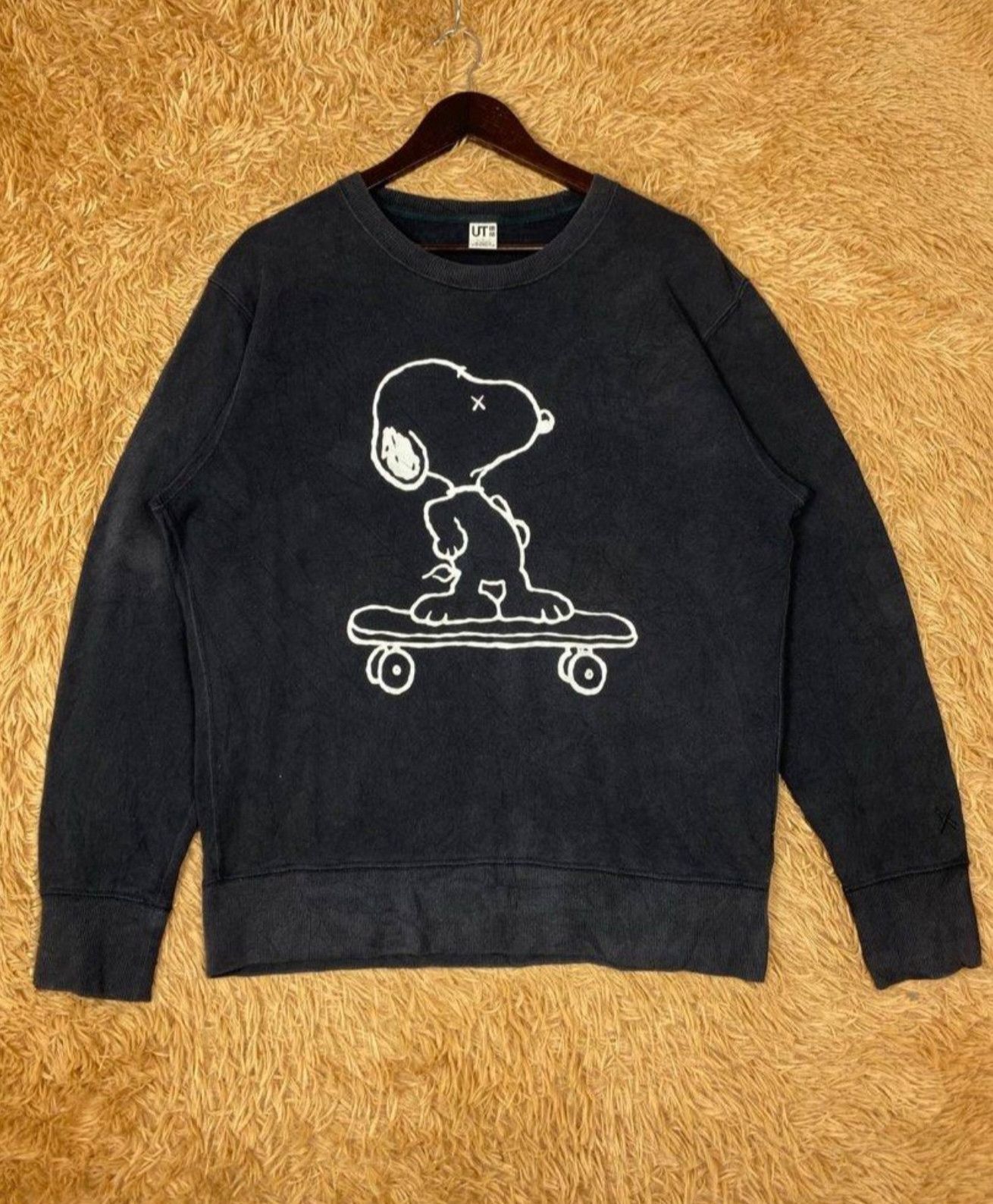 Kaws × Peanuts 🔥 Distressed Peanuts x Kaws Sweatshirt Size US L / EU 52-54 / 3 - 1 Thumbnail