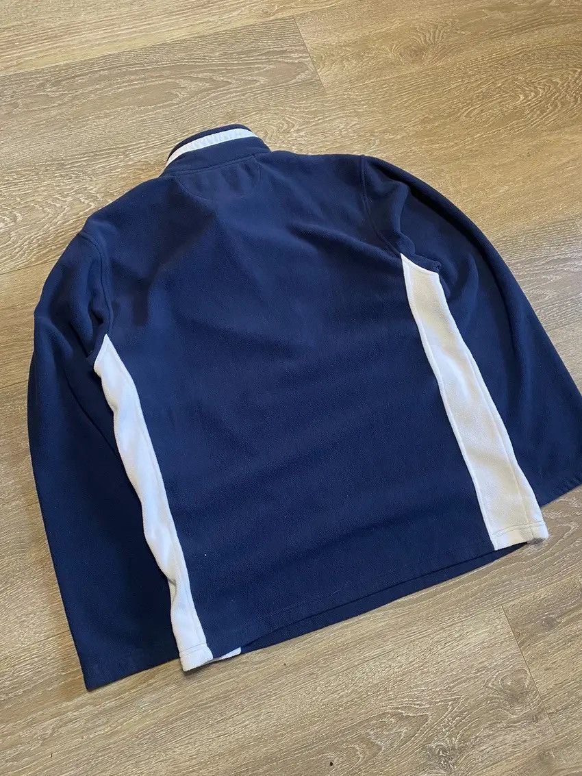 Japanese Brand × Vintage Vintage Scotland 1/4 Zip Navy Fleece Sweatshirt Size US L / EU 52-54 / 3 - 11 Thumbnail