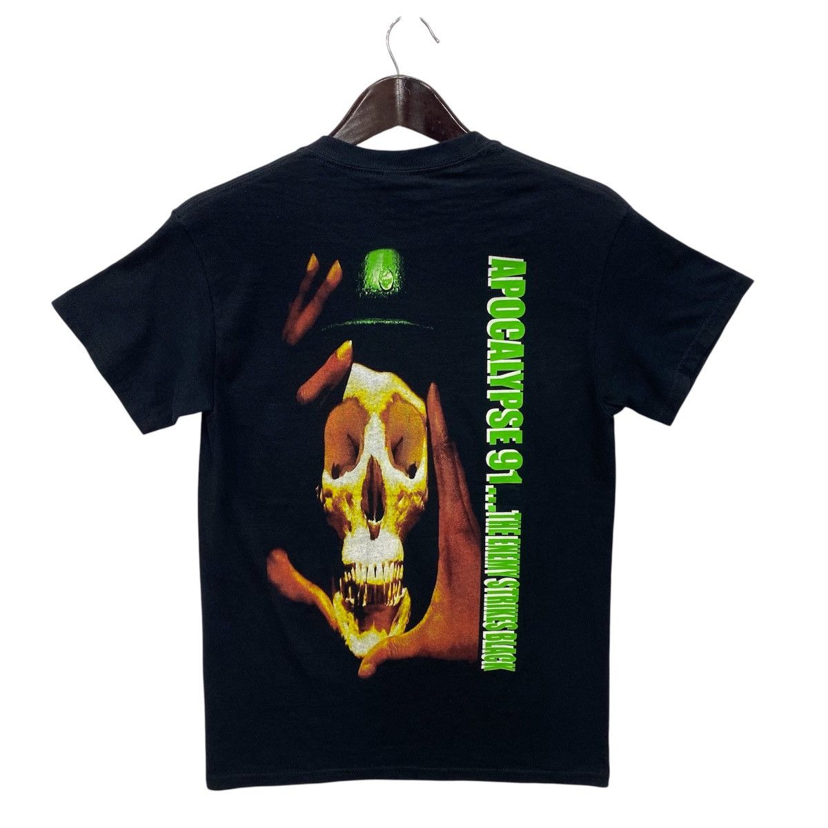 Band Tees 💥PUBLIC ENEMY hip hop rap / apocalypse 1991 raptees shirt Size US S / EU 44-46 / 1 - 2 Thumbnail