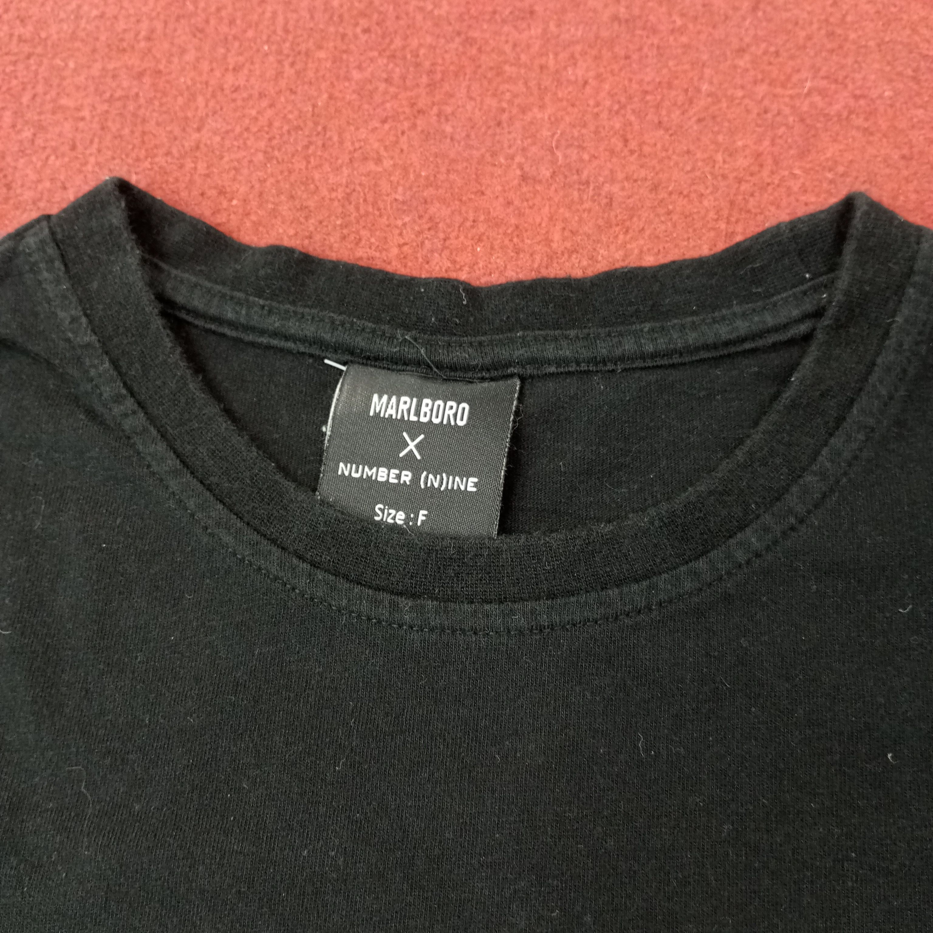 Number (N)ine Marlboro X Number Nine Japanese Brand Custom Tshirt c249n55 Size US M / EU 48-50 / 2 - 6 Thumbnail