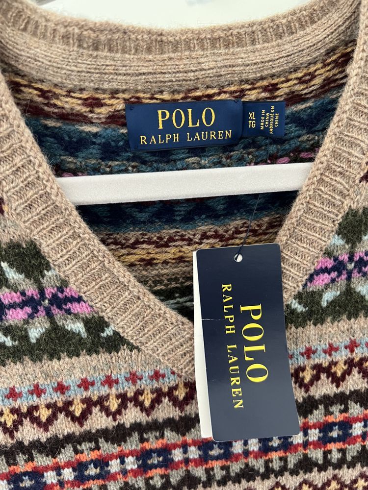 Polo Ralph Lauren NWT Polo Ralph Lauren Wool Vest Size US XL / EU 56 / 4 - 5 Thumbnail