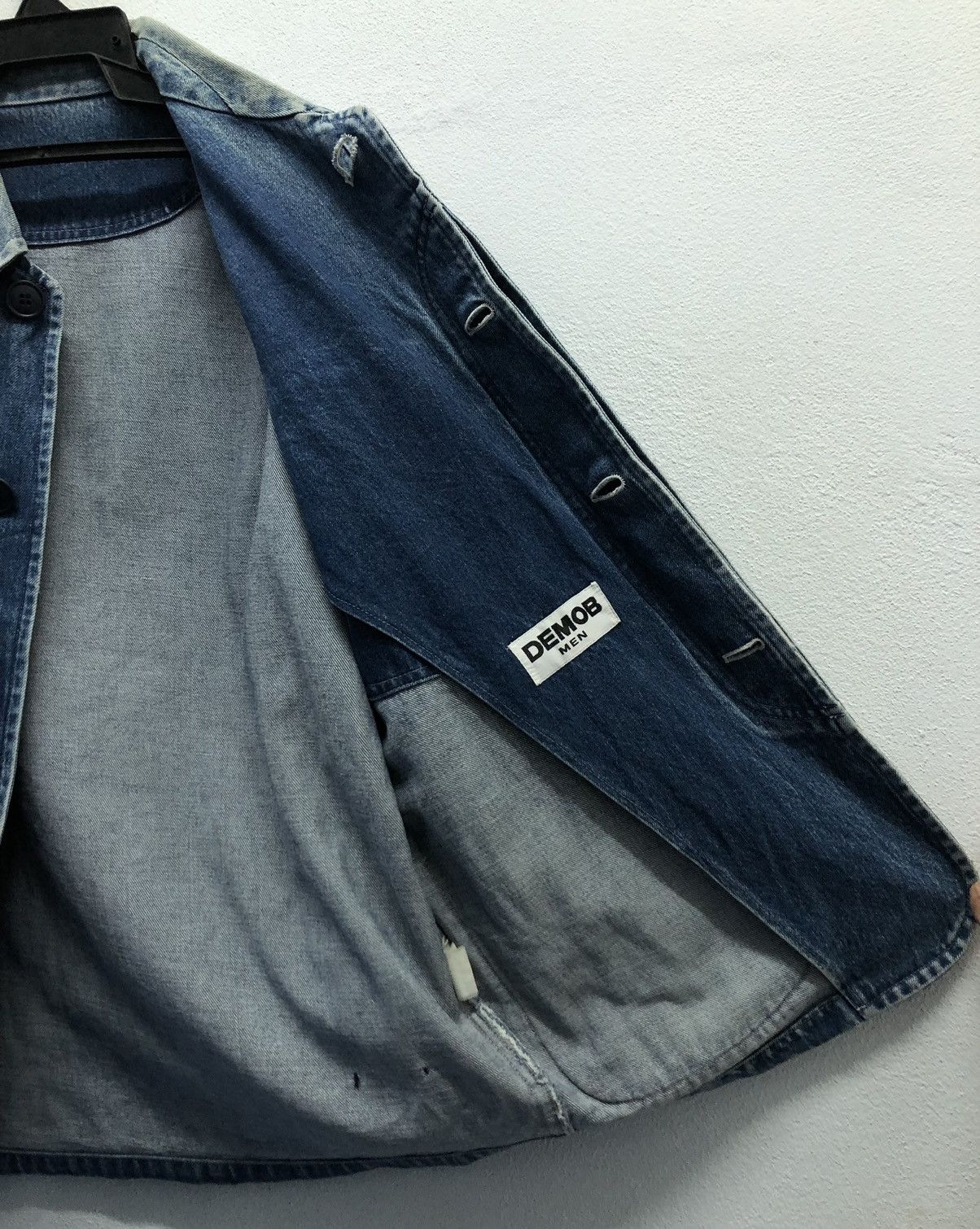 Japanese Brand × Vintage Vintage Demob Men Denim Jacket Size US XL / EU 56 / 4 - 15 Thumbnail