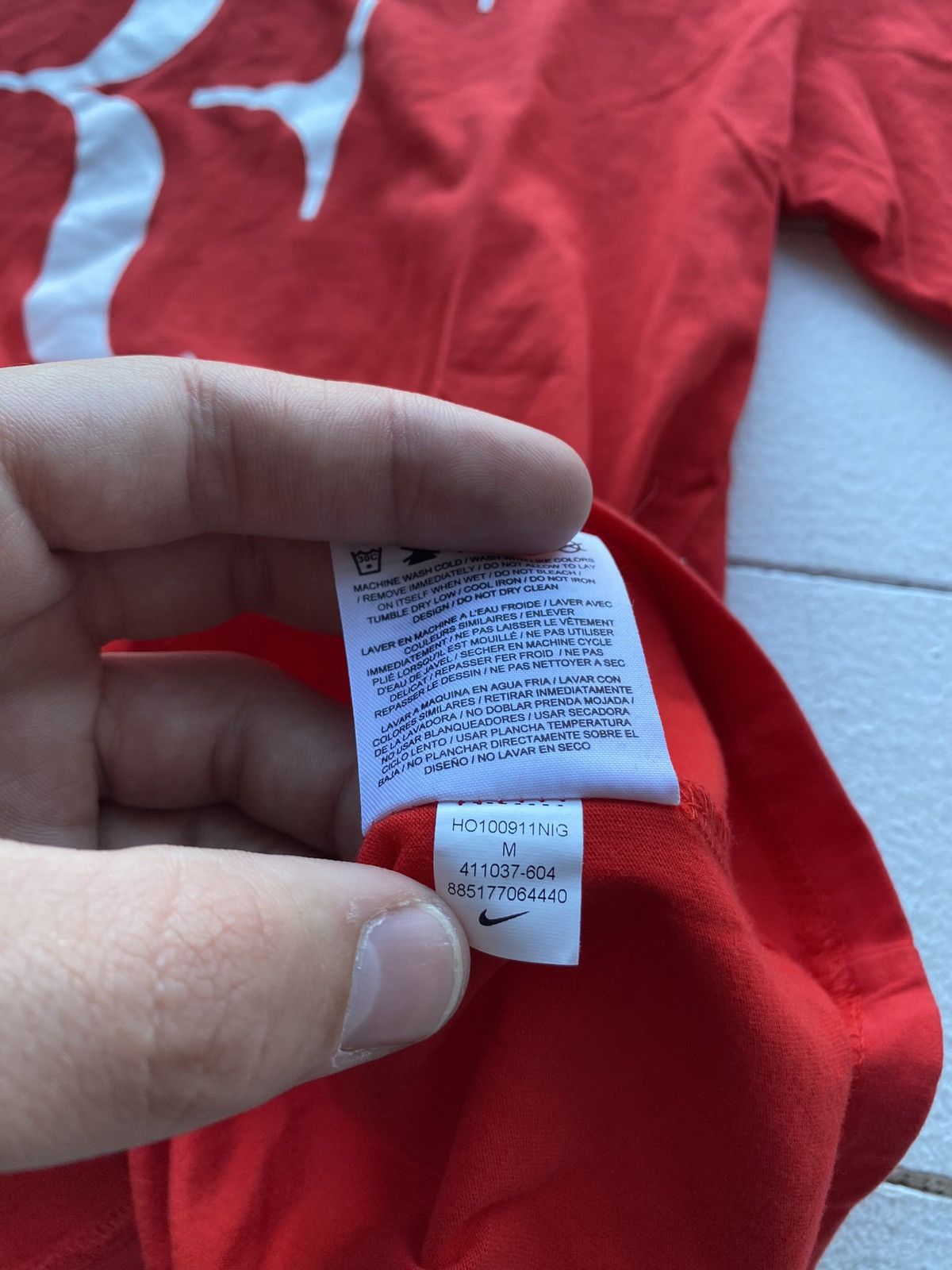 Nike × Vintage 🔥Roger Federer Nike Foundation RF Logo Red Mens T Shirt M Size US M / EU 48-50 / 2 - 5 Thumbnail