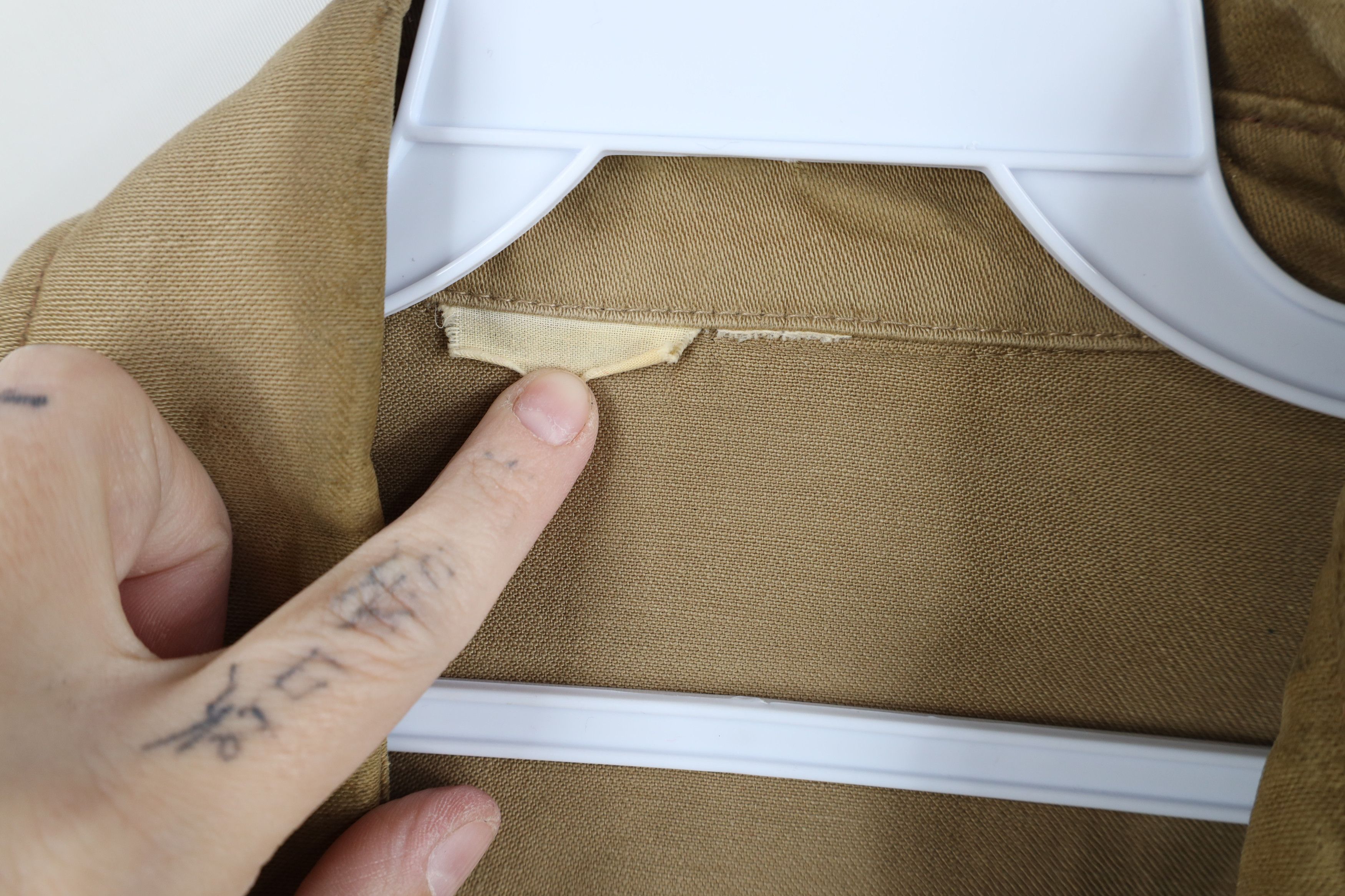 Vintage Vintage 60s 70s Heavy Western Chamois Cloth Shirt Jacket USA Size US XXL / EU 58 / 5 - 11 Thumbnail