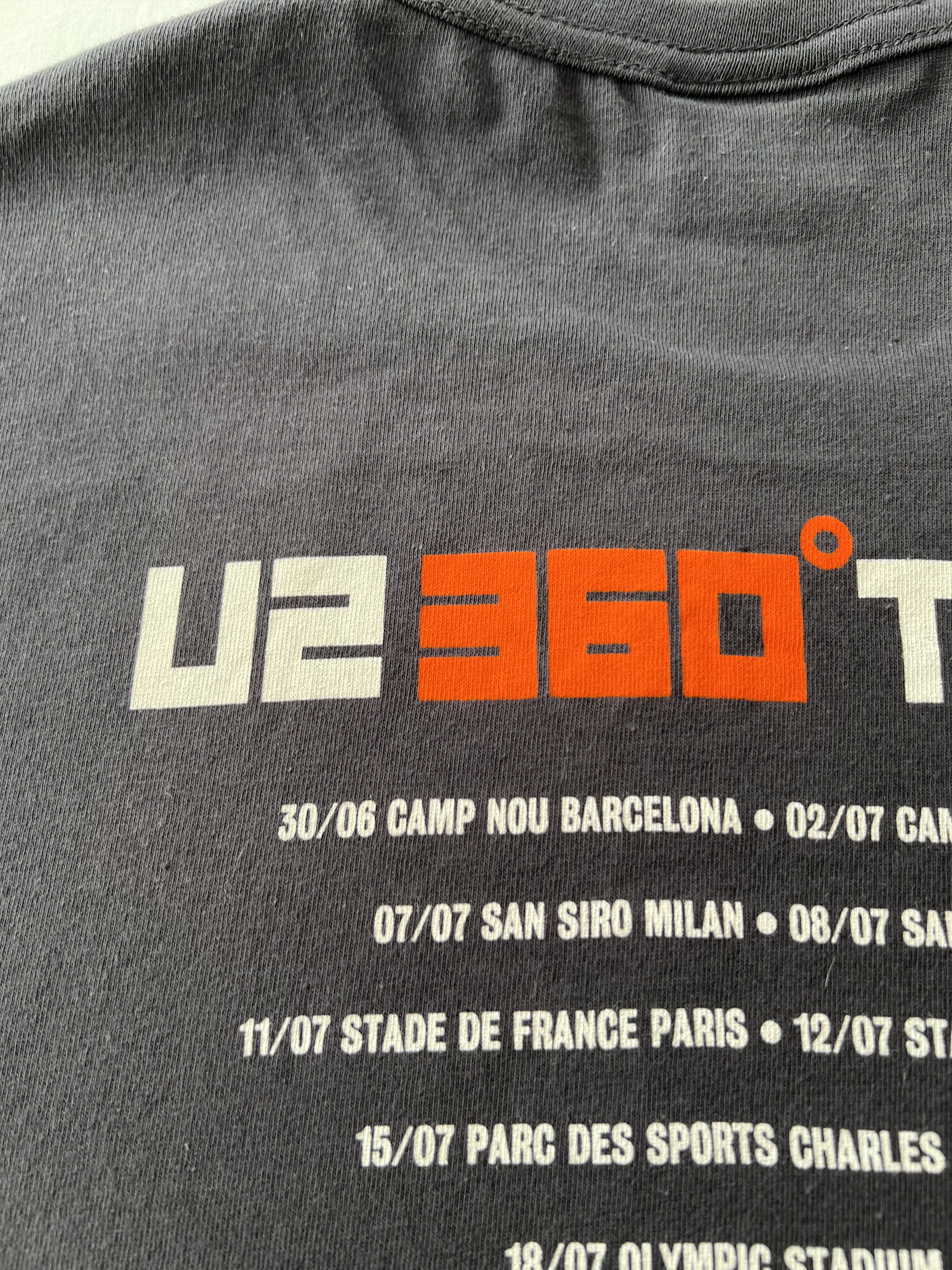 Band Tees Vintage 2000s U2 360 Tour Rock Band T-shirt Size US XXL / EU 58 / 5 - 17 Thumbnail