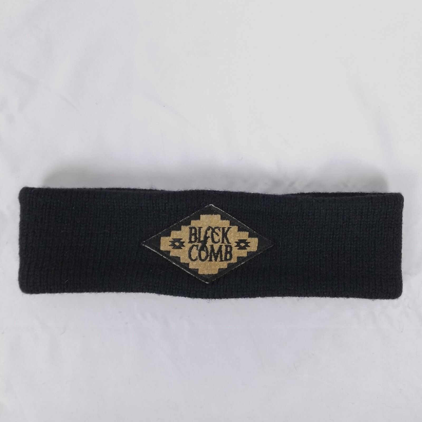 Vintage Vintage Black Comb Wool & Fleece Headband by Merkley Size ONE SIZE - 5 Thumbnail