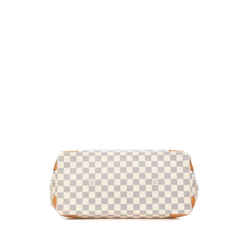 Louis Vuitton Louis Vuitton Damier Azur Hampstead MM Tote Bag N51206 Size ONE SIZE - 3 Thumbnail