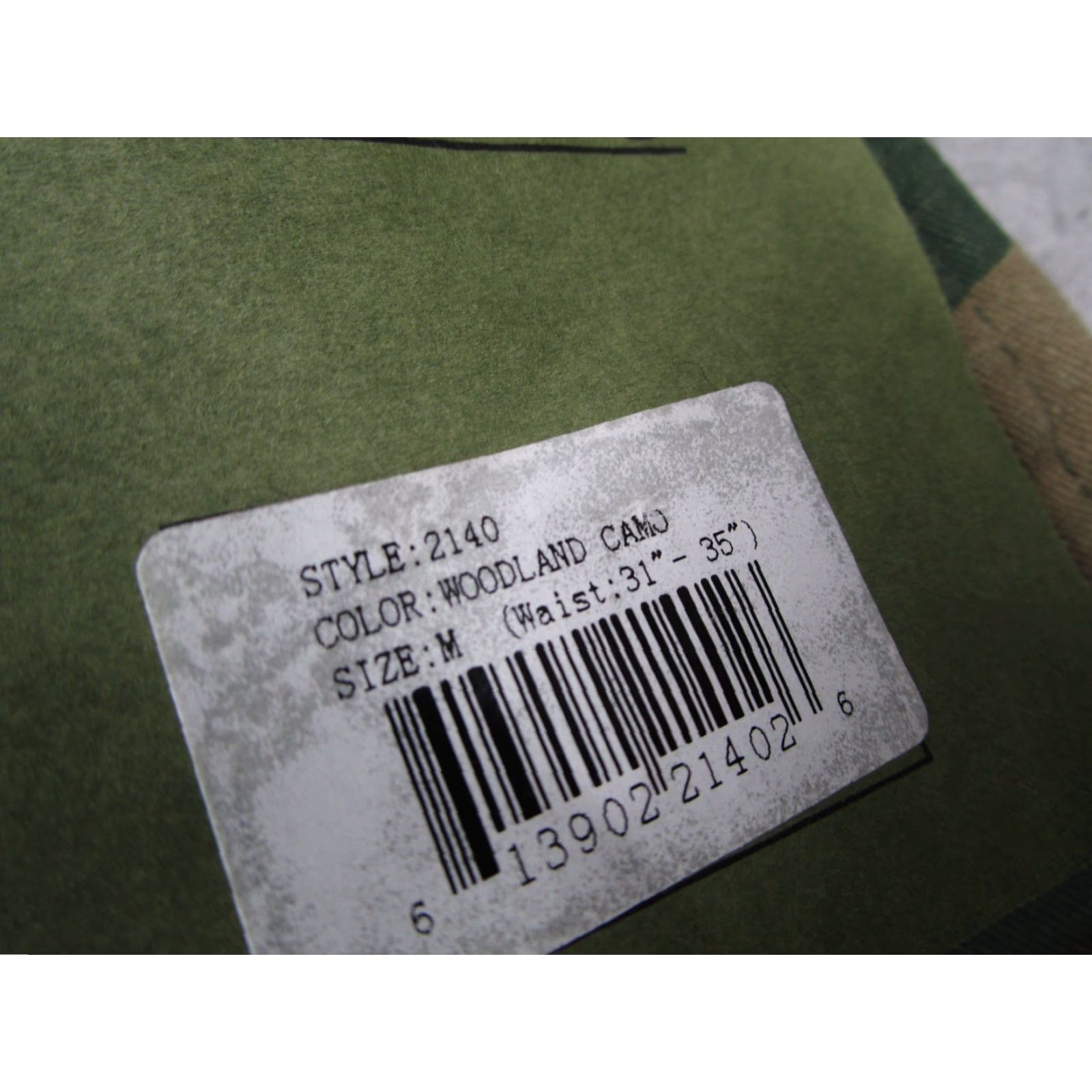 Rothco Rothco Shorts Mens 31 Green Woodland Camo Canvas Cargo BDU 10" Cotton Workwear 90s Army Mens Size US 31 - 4 Thumbnail