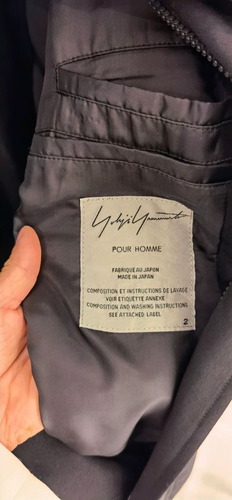 Yohji Yamamoto Yohji Yamamoto jacket Size US M / EU 48-50 / 2 - 8 Thumbnail