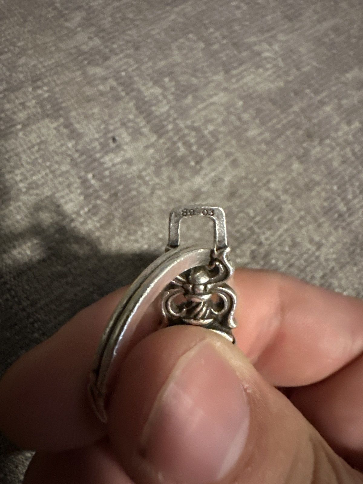 Chrome Hearts Filigree + Dagger keychain *RARE COMBO* Size ONE SIZE - 3 Thumbnail