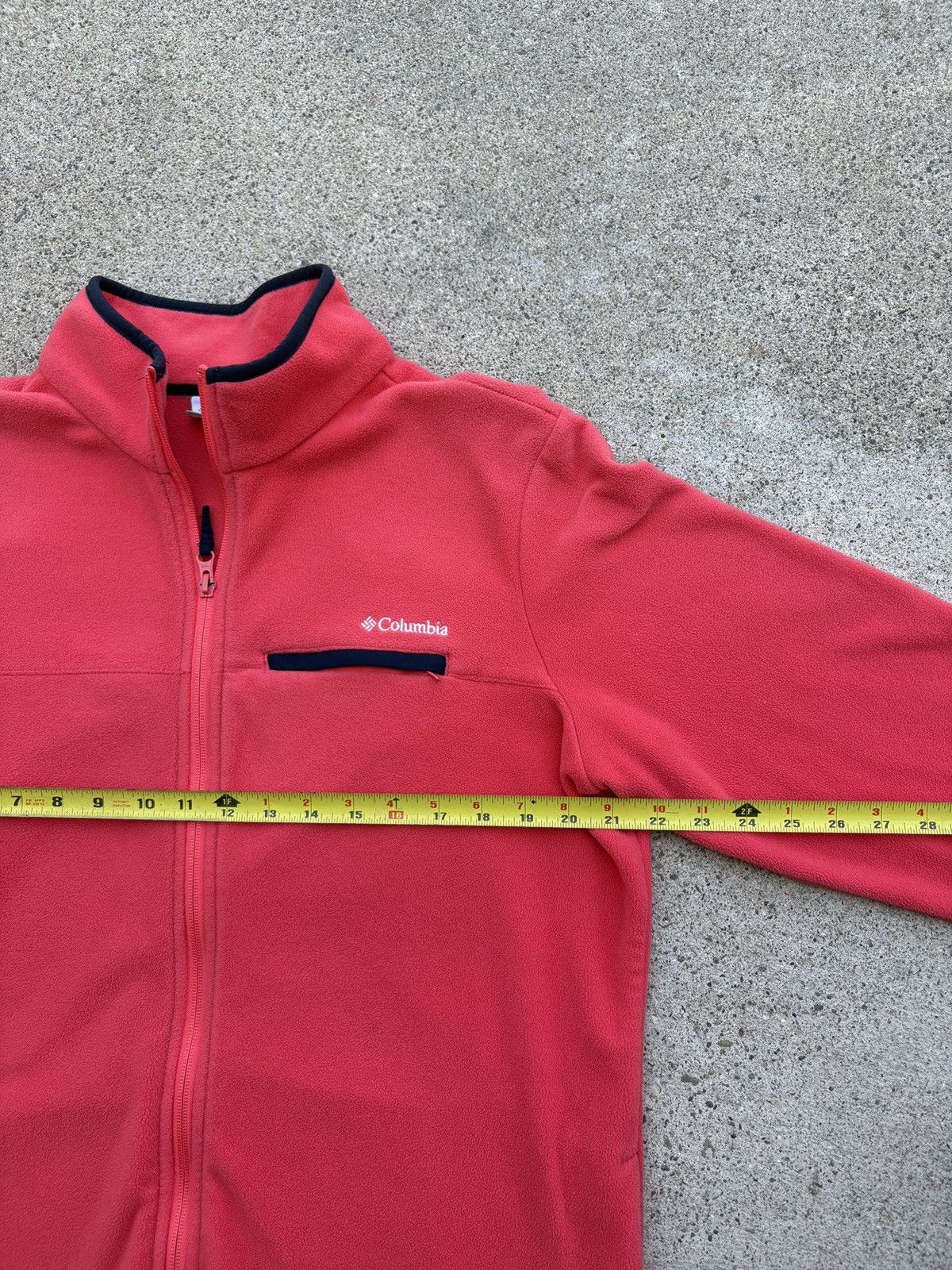 Columbia Columbia Mountain Crest Salmon Zip Up Fleece Jacket Size XL Size US XL / EU 56 / 4 - 5 Thumbnail