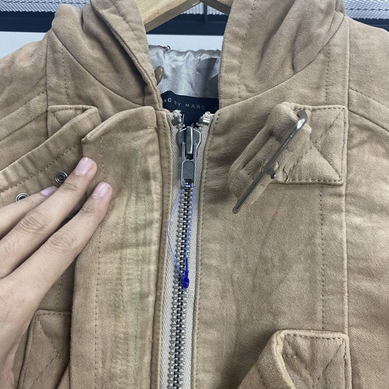Marc by Marc Jacobs Archival Marc by Marc Jacobs Tan Utility Buckle Duffle Coat Size S / US 4 / IT 40 - 13 Thumbnail