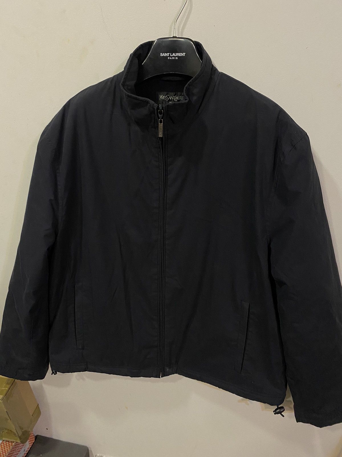 Yves Saint Laurent Very Warm YSL Jacket Soft YSL Bomber Size US XL / EU 56 / 4 - 16 Thumbnail