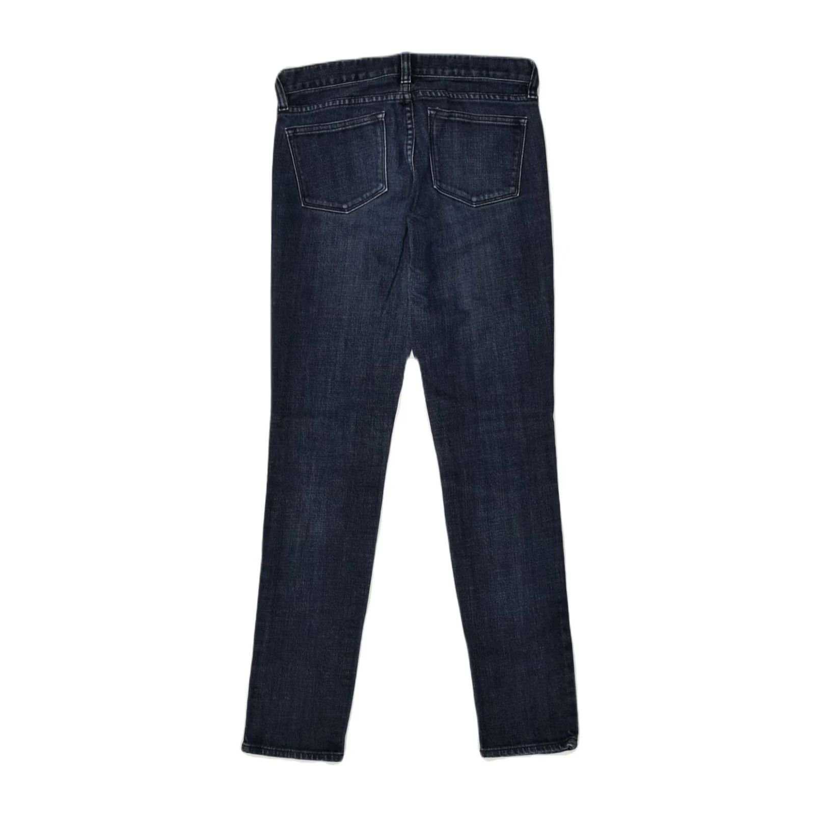 J.Crew J. CREW Mens Toothpick Jeans W26 L30 Blue Cotton Slim Fit Low Waist Size US 26 / EU 42 - 2 Thumbnail