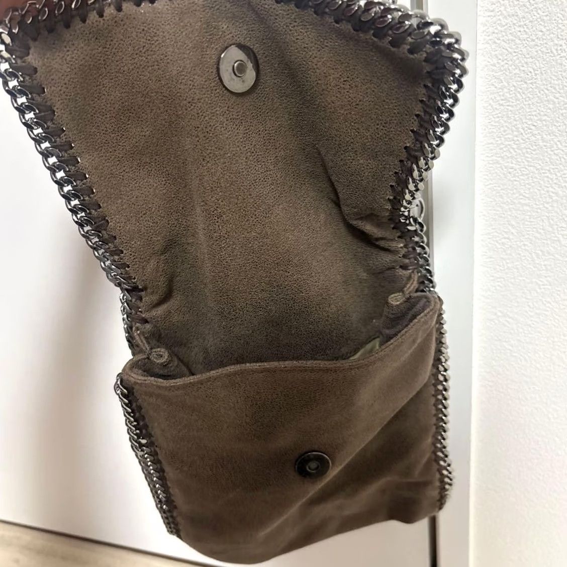 Stella McCartney STELLA McCARTNEY Women Suede Shoulder Bag Limited Edition Designer Collecti Size ONE SIZE - 3 Thumbnail