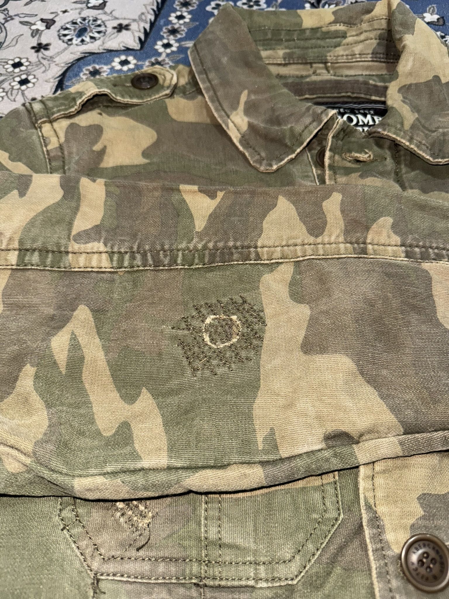 Abercrombie & Fitch × Vintage Vintage Abercrombie & Fitch Sentinel Jacket Camo Distressed Size US L / EU 52-54 / 3 - 12 Thumbnail