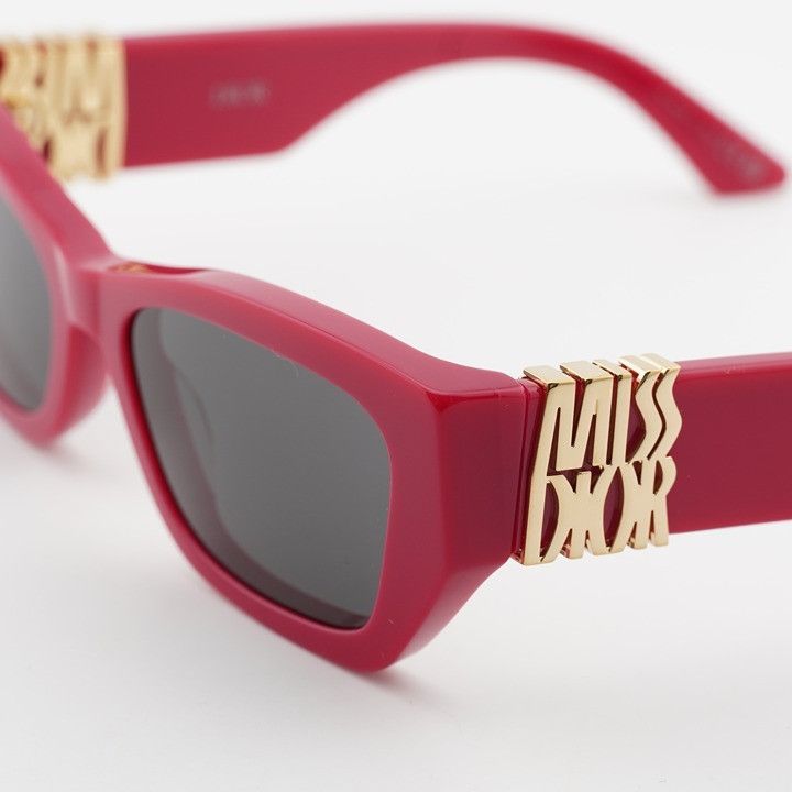 Dior Dior MISSDIOR S1I 73A0 Sunglasses Pink Cat Eye Frame Size ONE SIZE - 10 Thumbnail