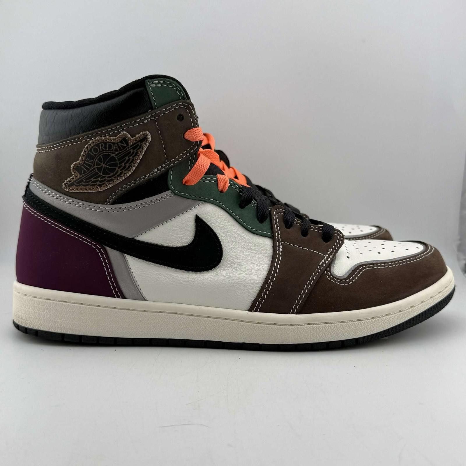 Nike Nike Air Jordan 1 Retro High OG Black/Archaeo Brown 9.5 Size US 9.5 / EU 42-43 - 4 Thumbnail