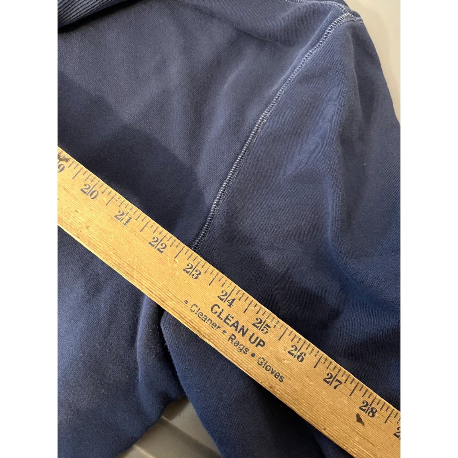 Banana Republic Banana Republic Sweater Mens Blue 2XL Pullover Zip Mock Neck Long Sleeve 1/4 Zip Classic Casual Workwear Size US XXL / EU 58 / 5 - 5 Thumbnail