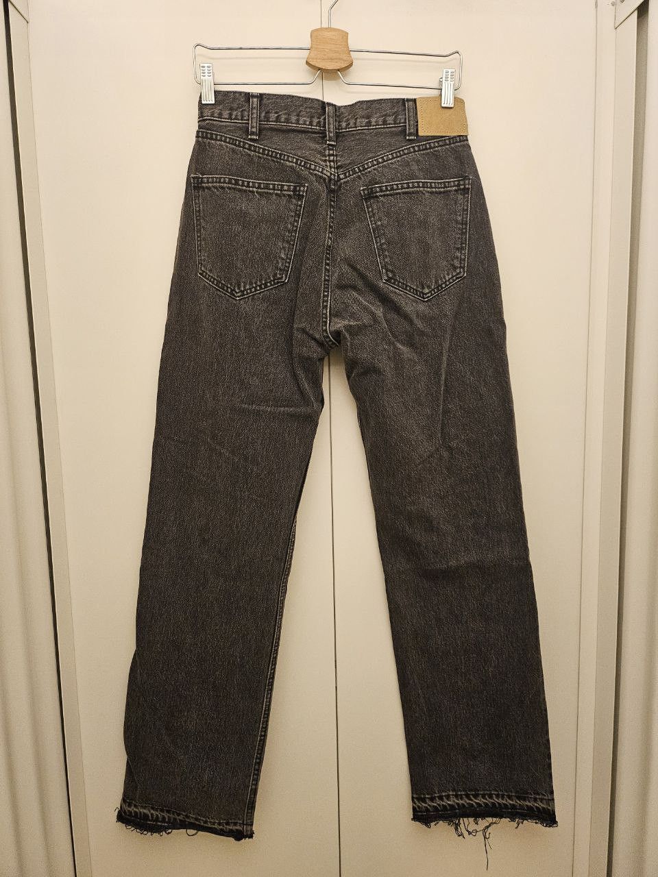 Celine *New* Wesley Released Rigid Ham Charcoal Wash Jeans Size US 26 / EU 42 - 2 Thumbnail
