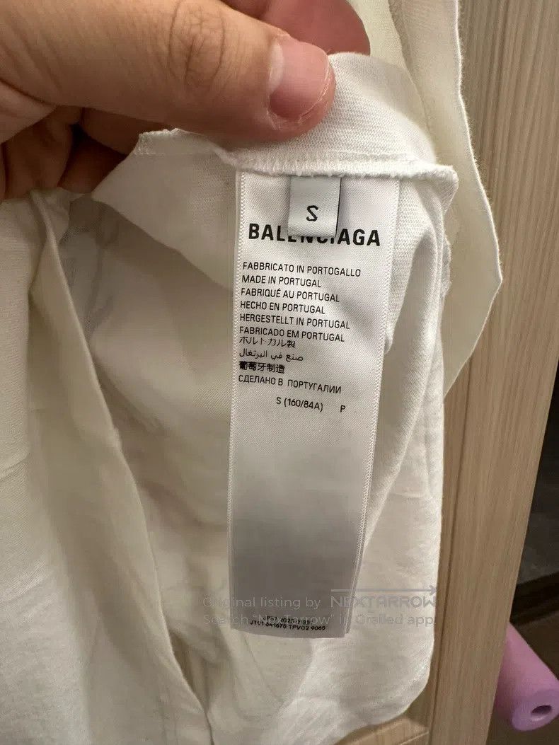 Balenciaga Balenciaga White Dragon Year Limited Full Logo Letter Shor Size US S / EU 44-46 / 1 - 3 Thumbnail