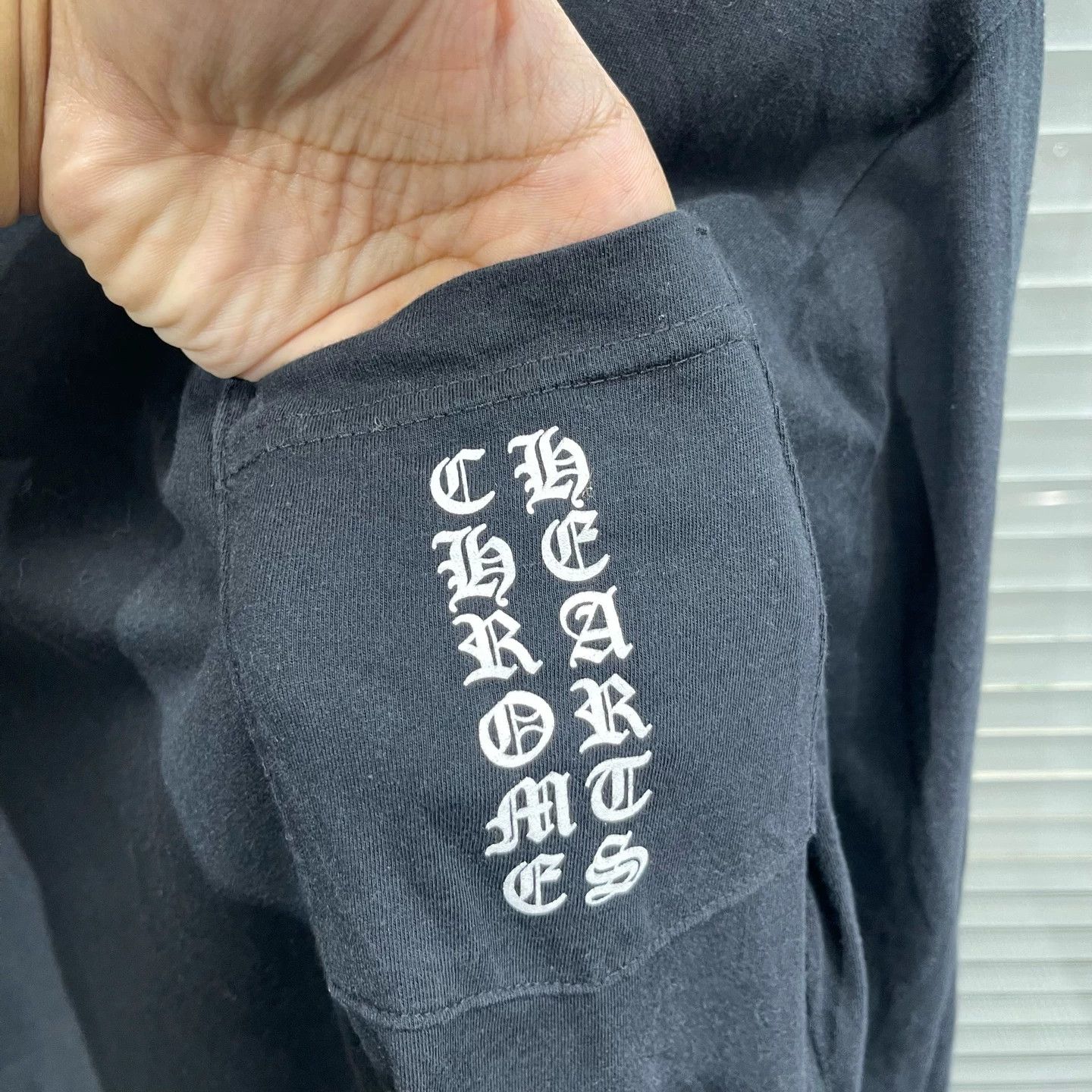 Chrome Hearts Chrome Hearts Red Sanskrit Print Back Longsleeve M Size US M / EU 48-50 / 2 - 4 Thumbnail