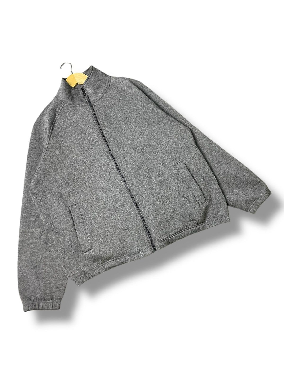 Japanese Brand × SHIPS × Vintage SHIPS Japanese Brand Poly Knit Zipper Jacket (71) Size US L / EU 52-54 / 3 - 4 Thumbnail