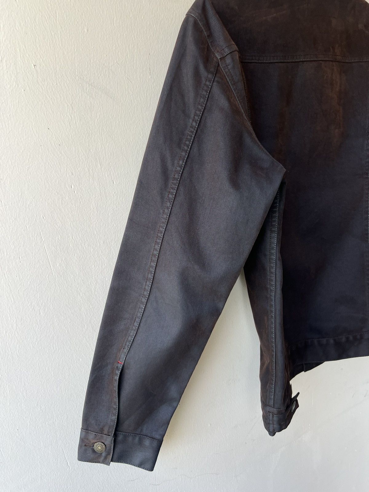 Levi's Vintage 2000s Levi’s Redloop Waxed Denim Trucker Jacket Size US L / EU 52-54 / 3 - 15 Thumbnail