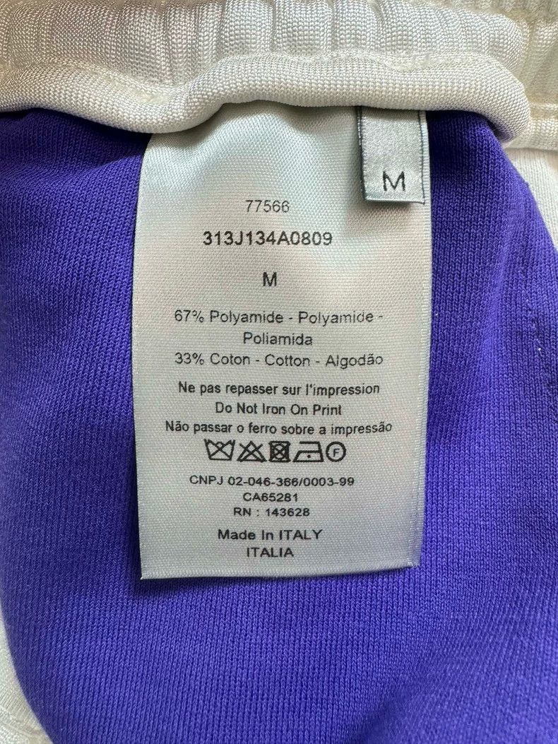 Dior DiorWhite contrasting color stitching printed logo digital Size US 32 / EU 48 - 6 Thumbnail