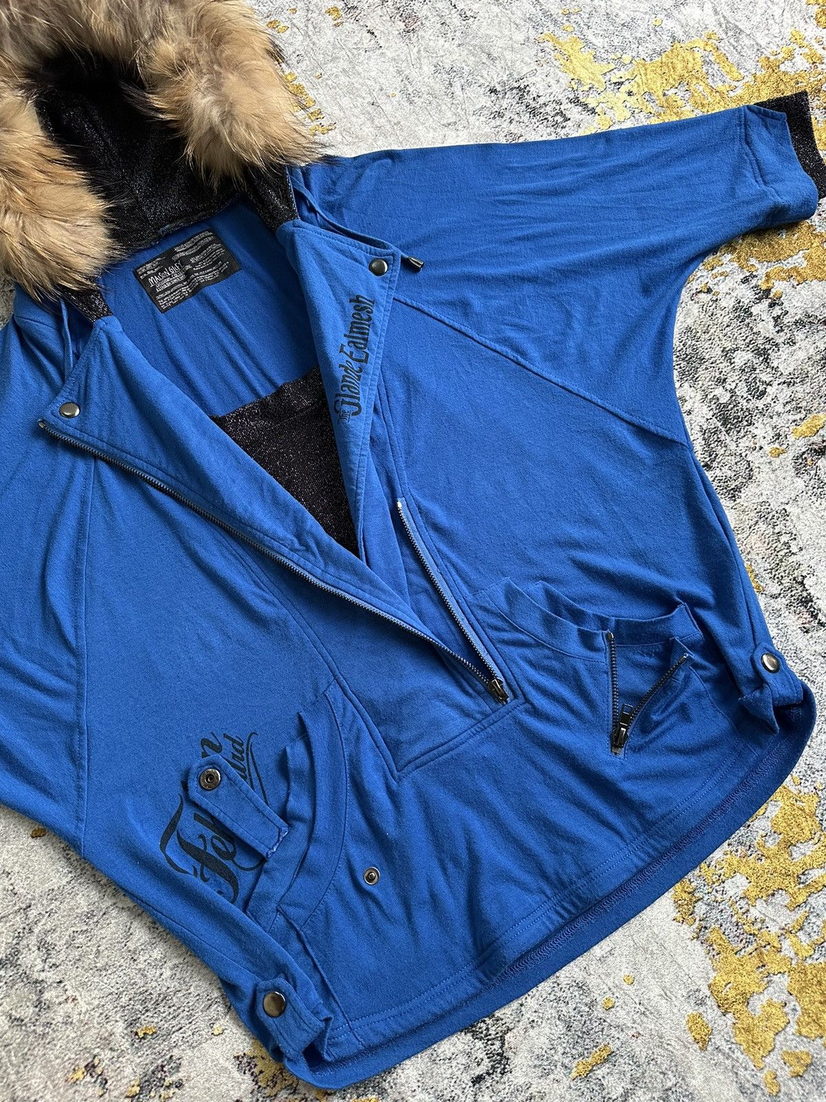 20471120 MAISON GILFY BIG SIZE FUR ZIP HOODIE ARCHIVE LGB STYLE Size XXL / US 16-18 / IT 52-54 - 4 Thumbnail