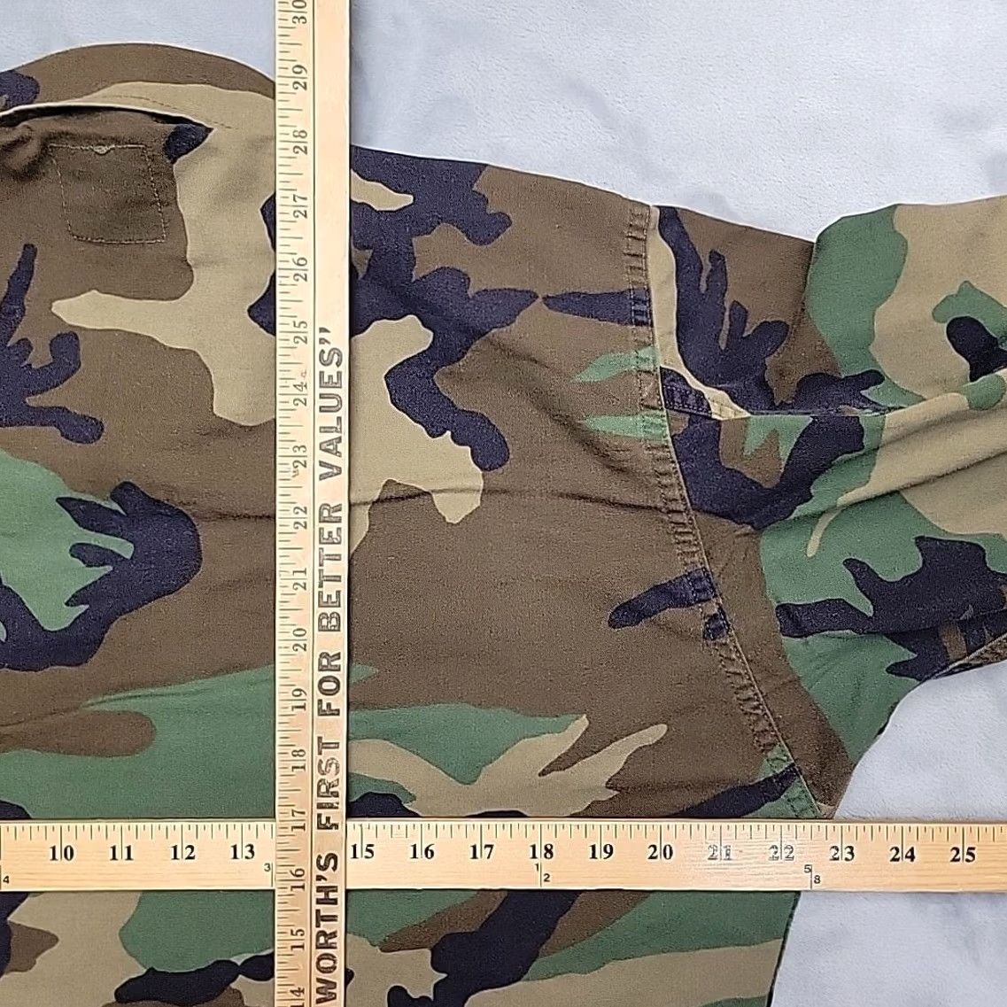 Vintage VINTAGE Woodland Camo Jacket Men Med Camouflage Military BDU Coat Combat 90s Size US M / EU 48-50 / 2 - 7 Thumbnail