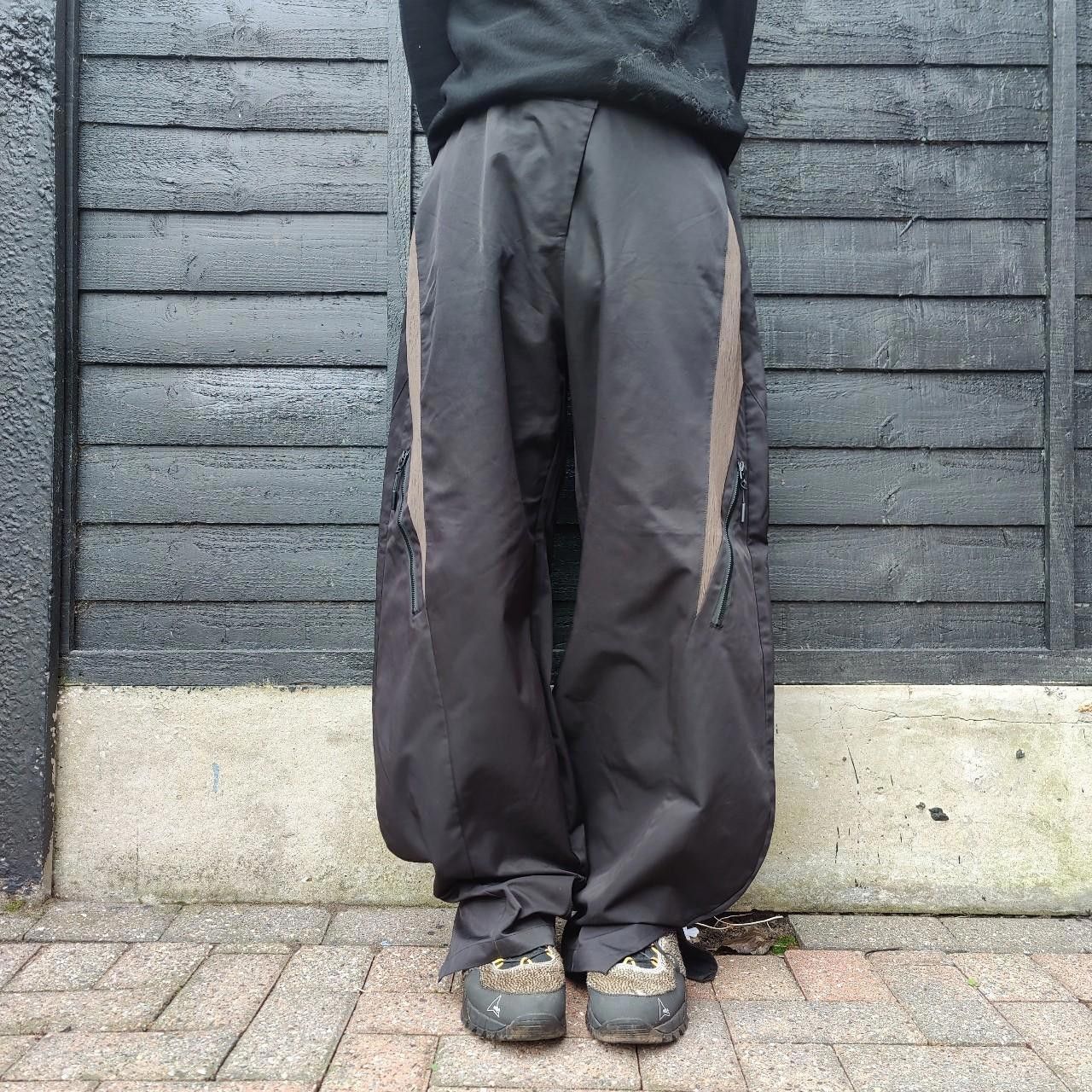 Other 49Percent Black Panelled Spliced Trousers Size US 34 / EU 50 - 1 Thumbnail