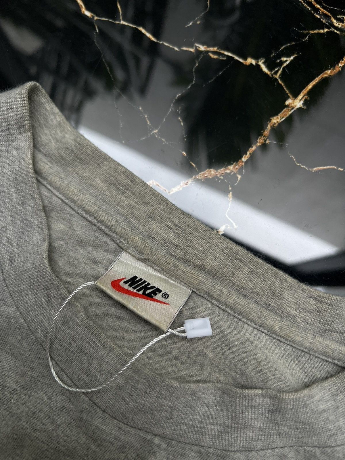 Nike × Vintage 90's NIKE BASIC RETRO SWOOSH LOGO CREWNECK Y2K Size US M / EU 48-50 / 2 - 5 Thumbnail