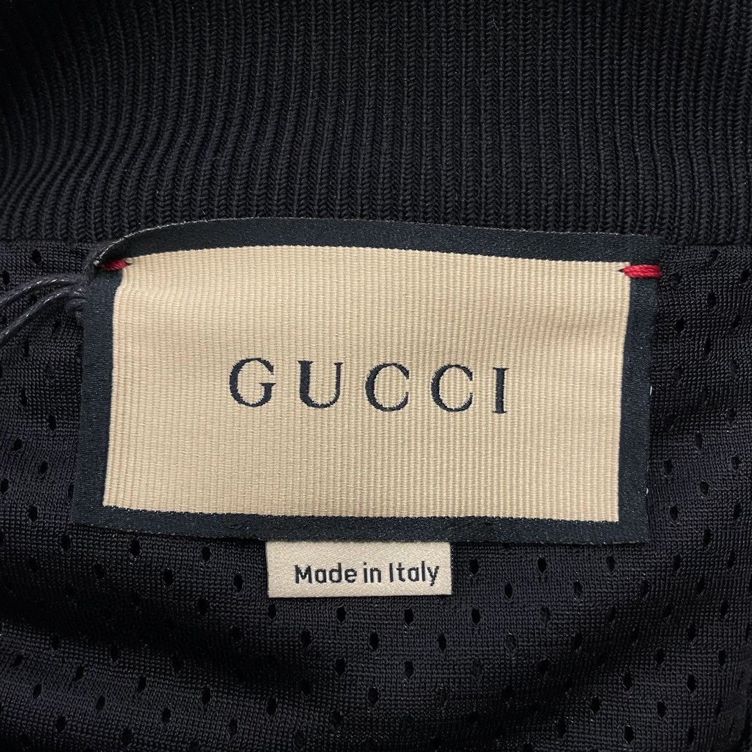 Gucci Gucci New black embroidered letter sweatshirt 2501-Nextarro Size US XL / EU 56 / 4 - 5 Thumbnail