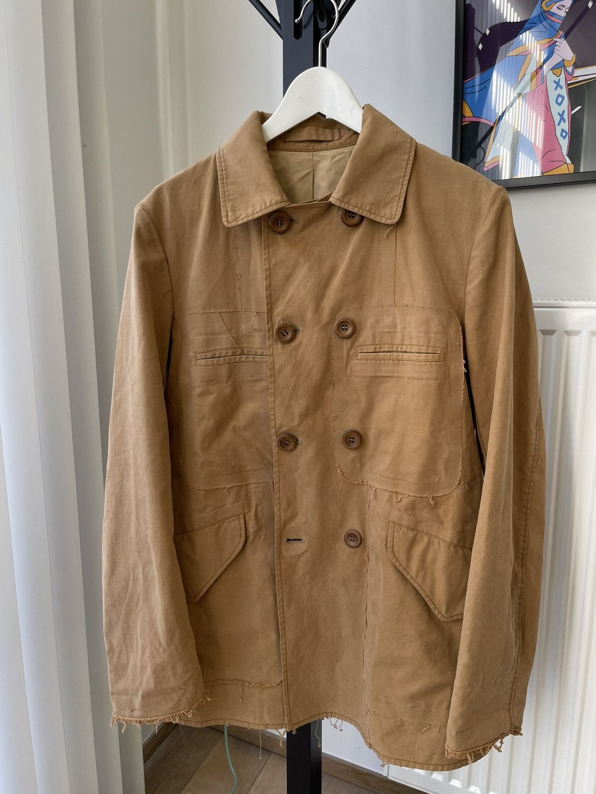 Maison MIHARA YASUHIRO Miharayasuhiro 00s Sample Military Jacket With Glued Pocket Size US S / EU 44-46 / 1 - 5 Thumbnail