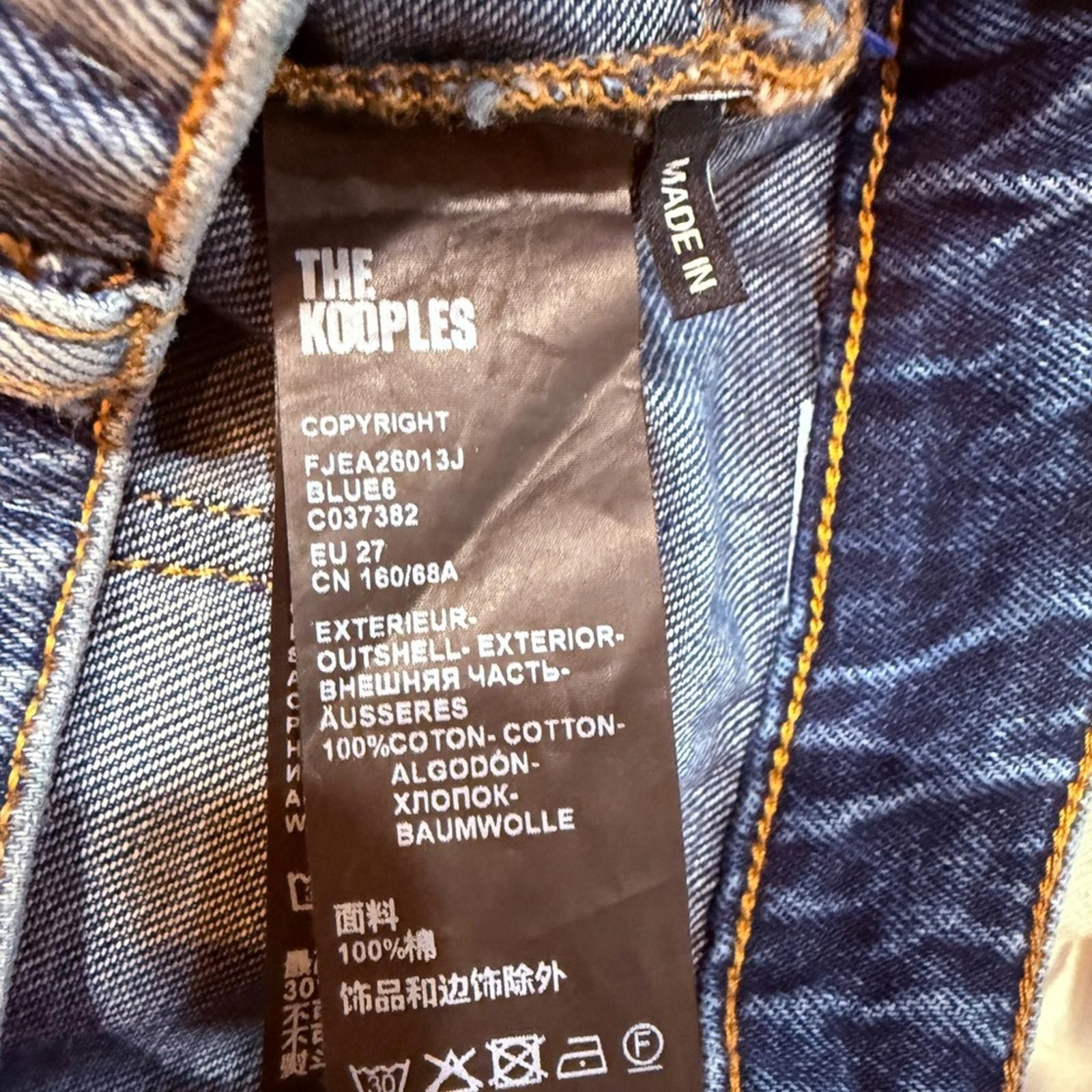 The Kooples The Kooples Women’s High Rise Flare Jeans sz 27 Size 27" / US 4 / IT 40 - 9 Thumbnail