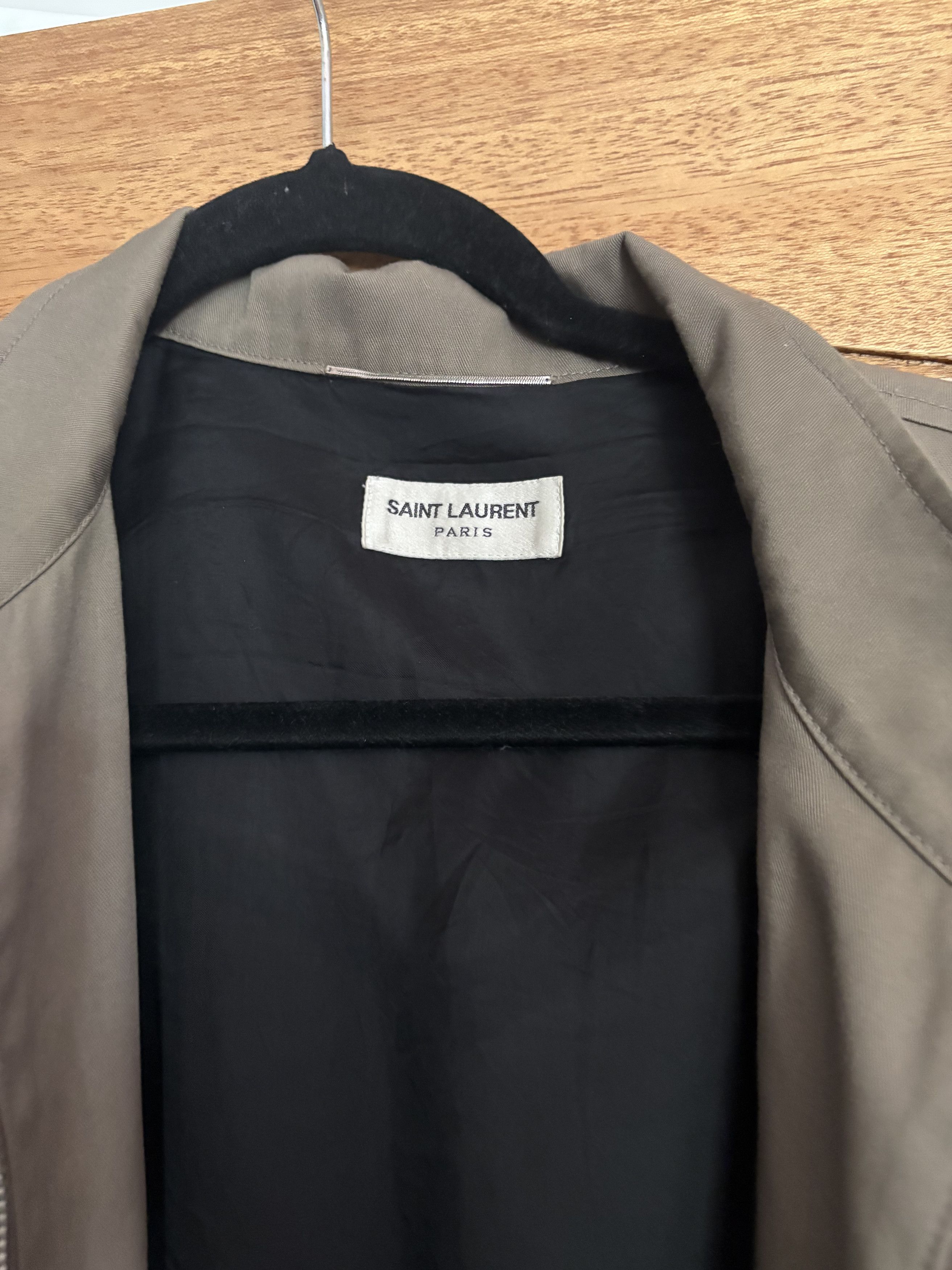Yves Saint Laurent YSL zebra skin backpatch bomber Size US M / EU 48-50 / 2 - 3 Thumbnail