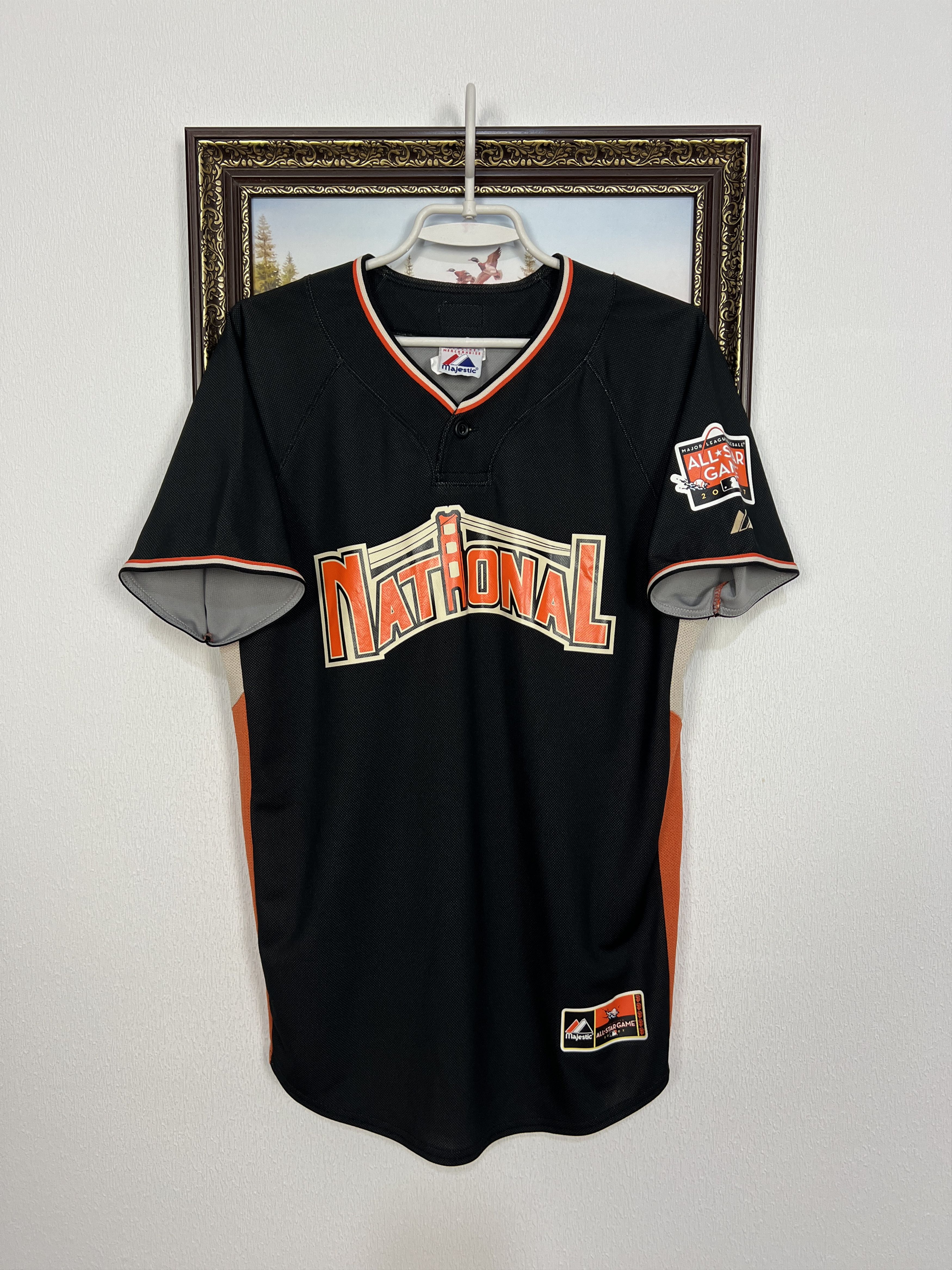 Majestic Majestic MLB All Star Game National League Jersey Rare Size US XL / EU 56 / 4 - 1 Thumbnail