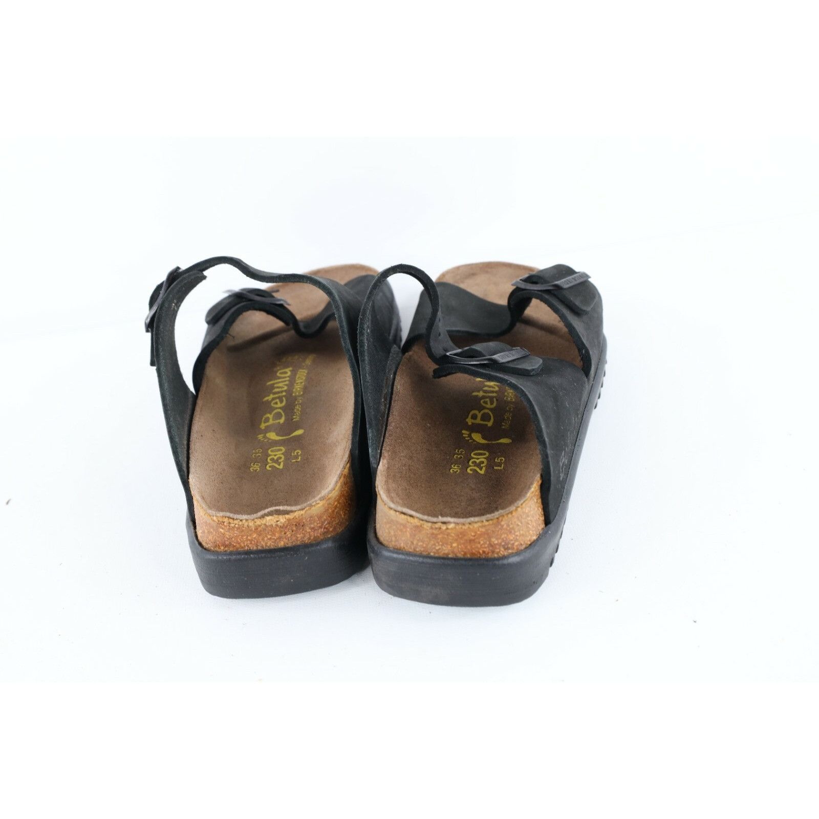 Birkenstock × Vintage Vintage Betula Birkenstock Suede Leather Slip On Sandals Size US 5 / IT 35 - 4 Thumbnail