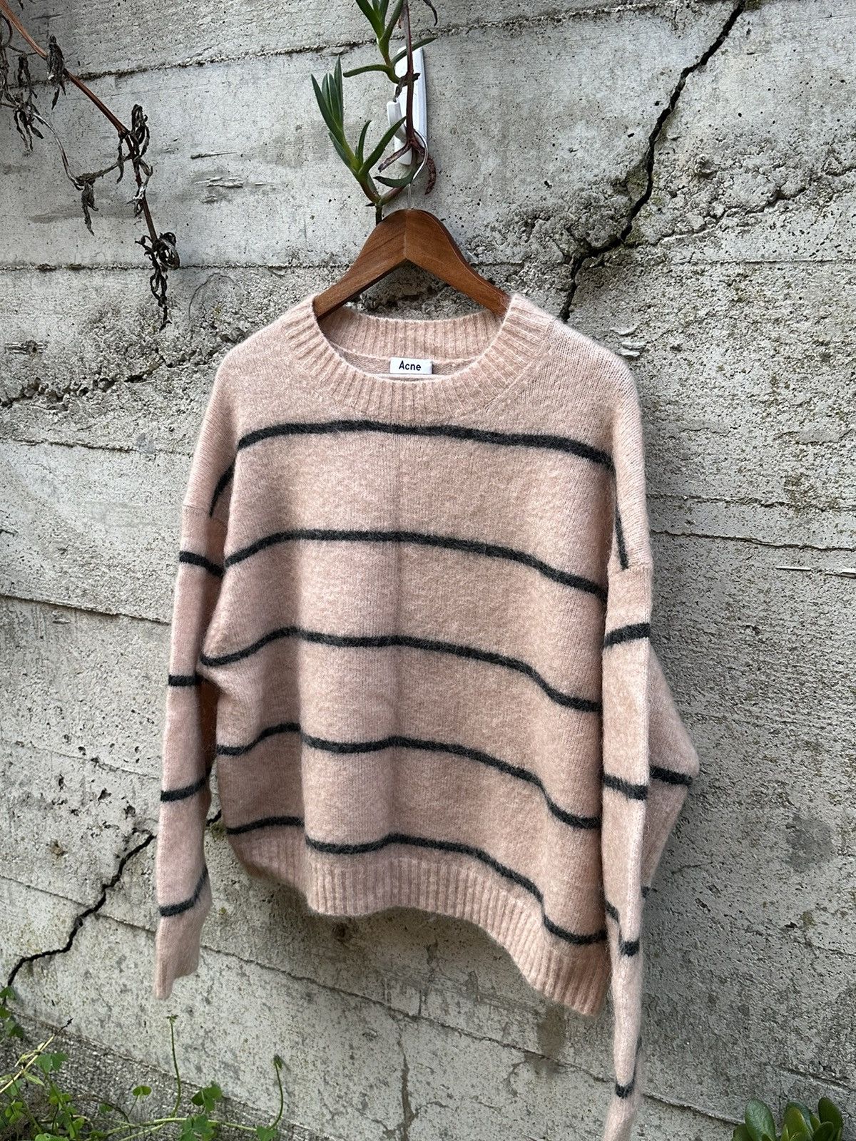 image of Grail Acne Studios Mohair Blend Sweater, Men's (Size Large)