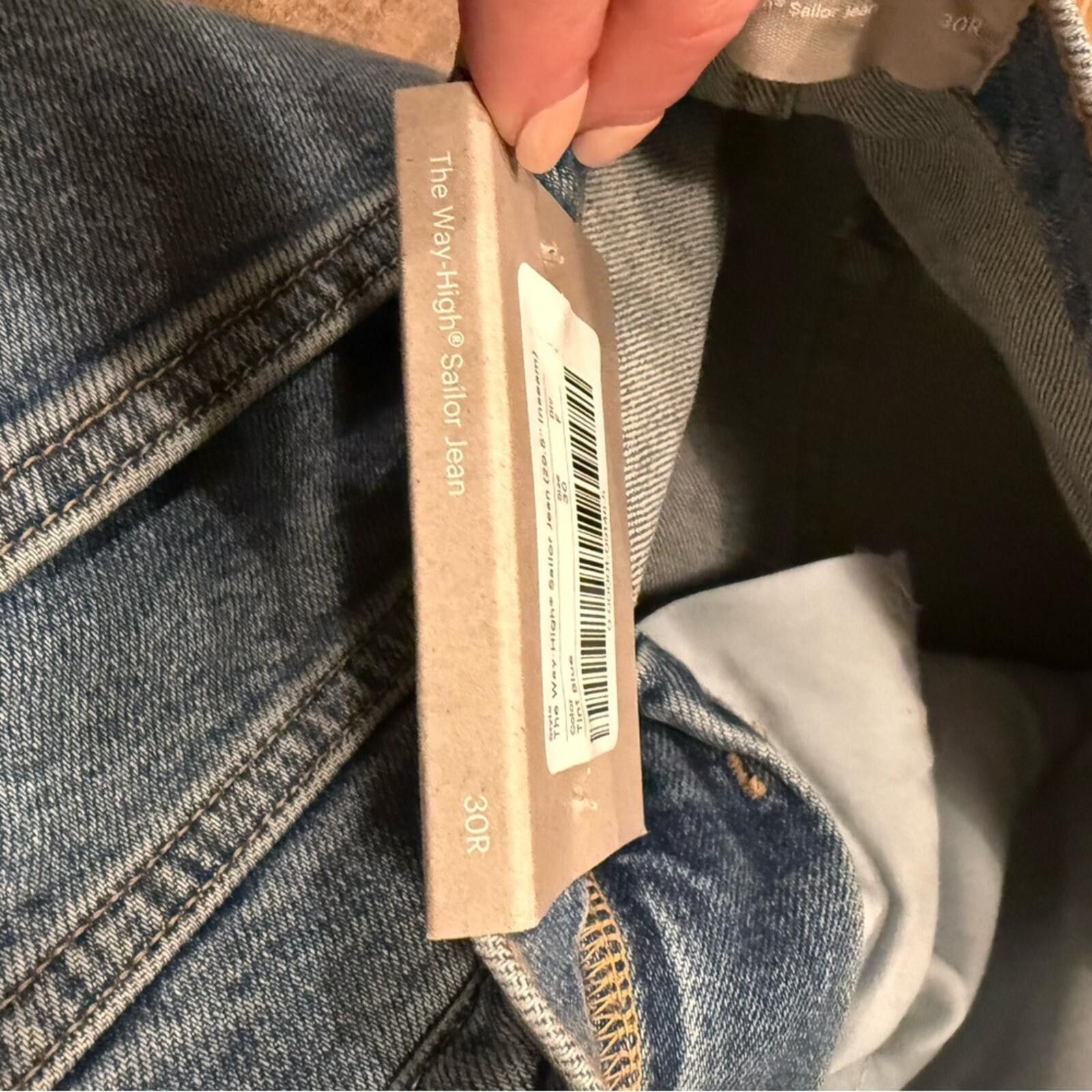 Everlane NWT Everlane Way High Sailor Jeans High Rise Wide Leg 30 Size 30" / US 8 / IT 44 - 4 Thumbnail