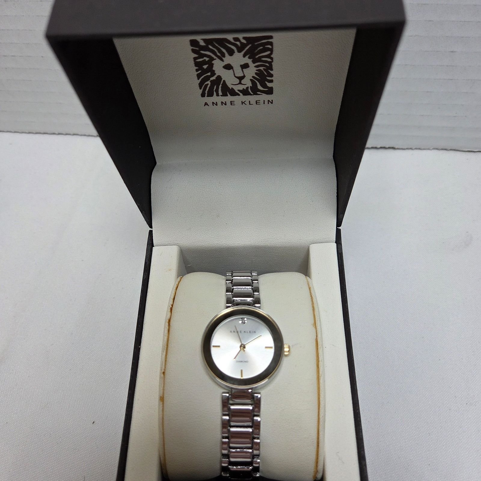 Anne Klein New In Box Anne Klein Women's Genuine Diamond Bracelet Watch Size ONE SIZE - 3 Thumbnail