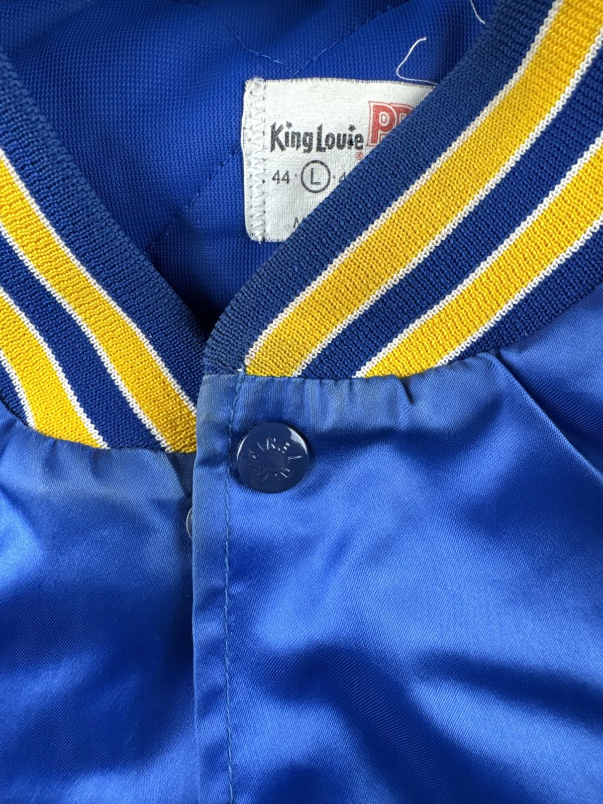 Vintage Vintage 80s King Louie Union Satin Jacket Eagle Flag USA L Size US L / EU 52-54 / 3 - 6 Thumbnail