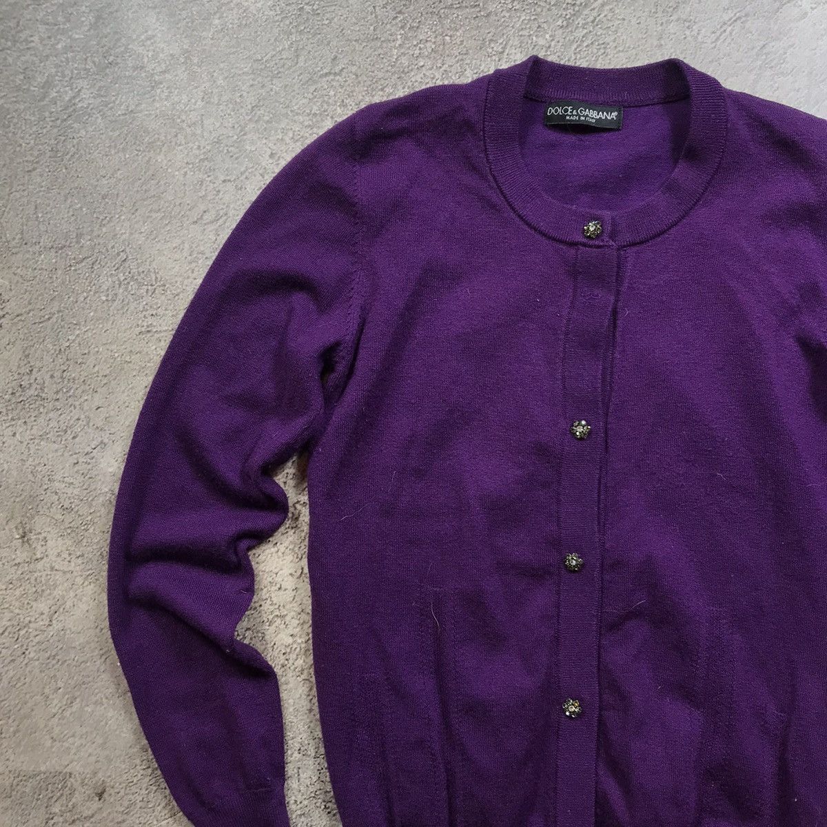 Vintage Vintage Dolce Gabbana Cardigan 90s Preppy Luxury Blokecore M Size M / US 6-8 / IT 42-44 - 2 Thumbnail