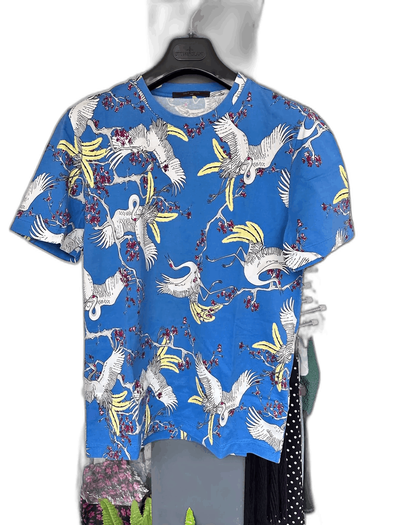Louis Vuitton Louis Vuitton Crane Short Sleeve Tee M -2505 Size US M / EU 48-50 / 2 - 1 Thumbnail