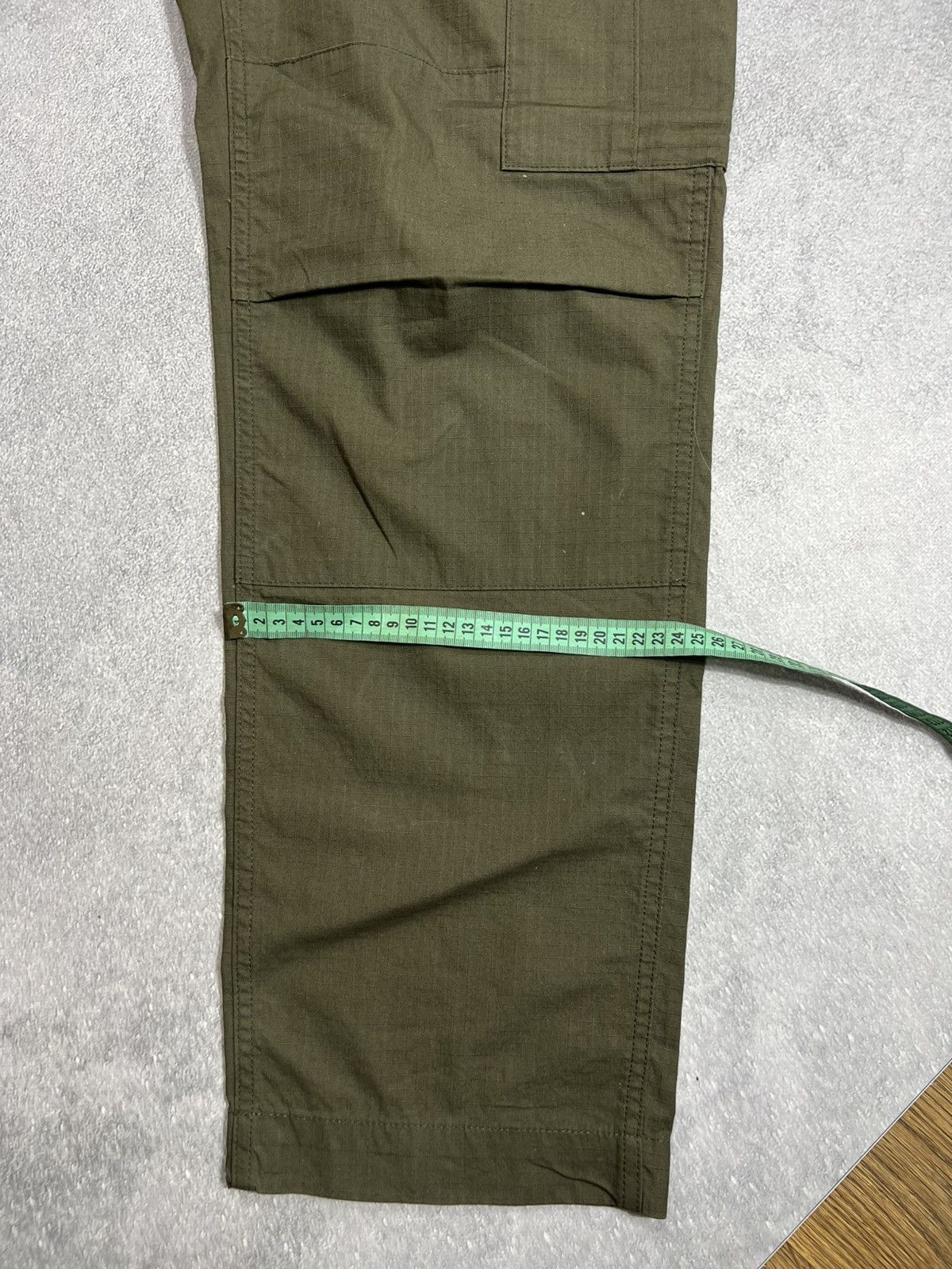 Carhartt Vintage Carhartt Cargo Green Pants Faded Thrashed HYPE Size US 34 / EU 50 - 10 Thumbnail