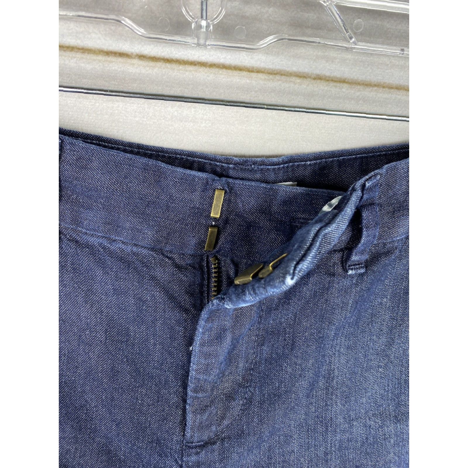 Loft VINTAGE LOFT Shorts Womens 0 Dark Wash Denim City Walking Size 25" / US 0 / IT 36 - 7 Thumbnail